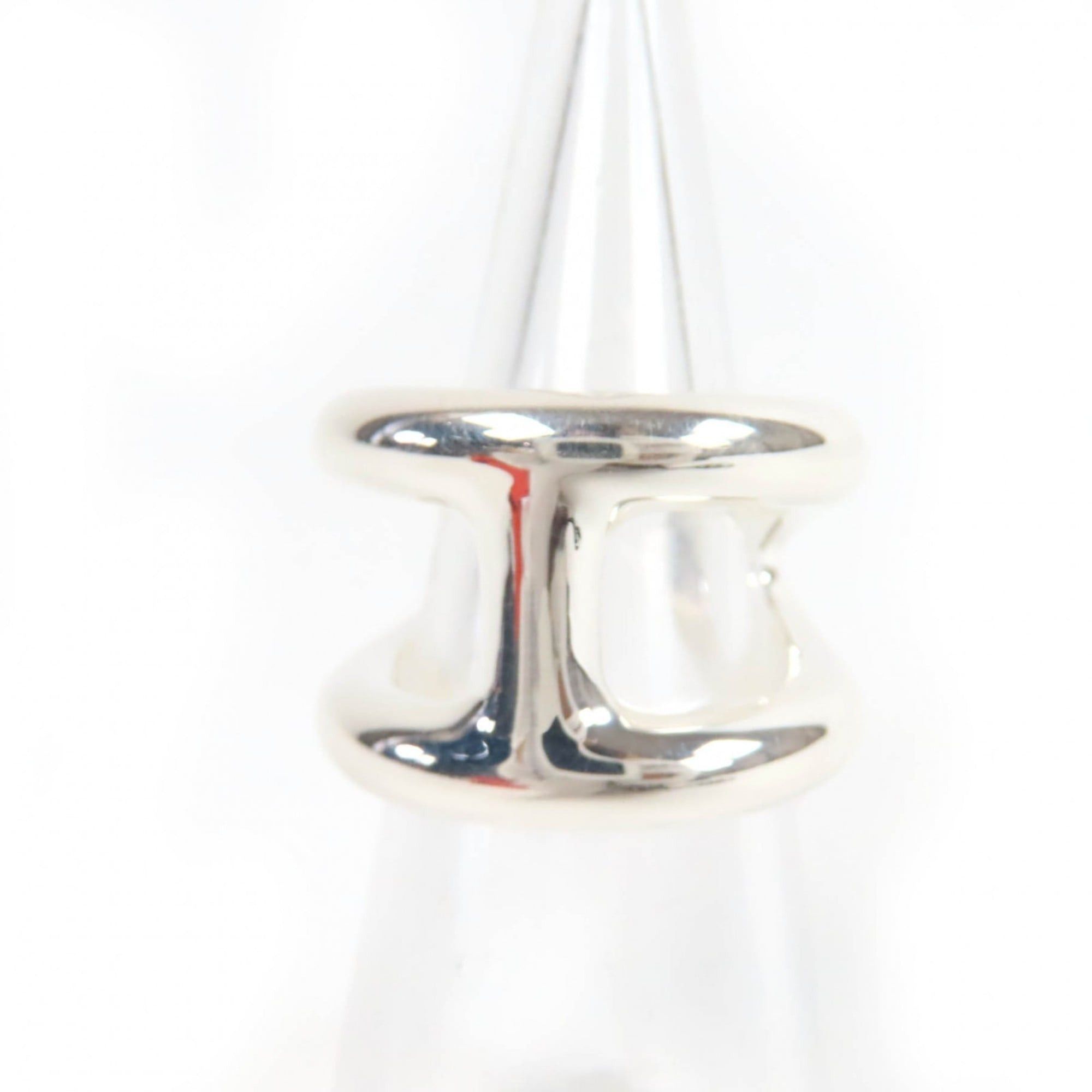 Hermes HERMES Osmoz GM Ring, AG925 Silver, Size 50, Approximately Japanese Size, Includes Box, Made in Italy, Weight 14.9g, Women's Size ONE SIZE - 1 Thumbnail