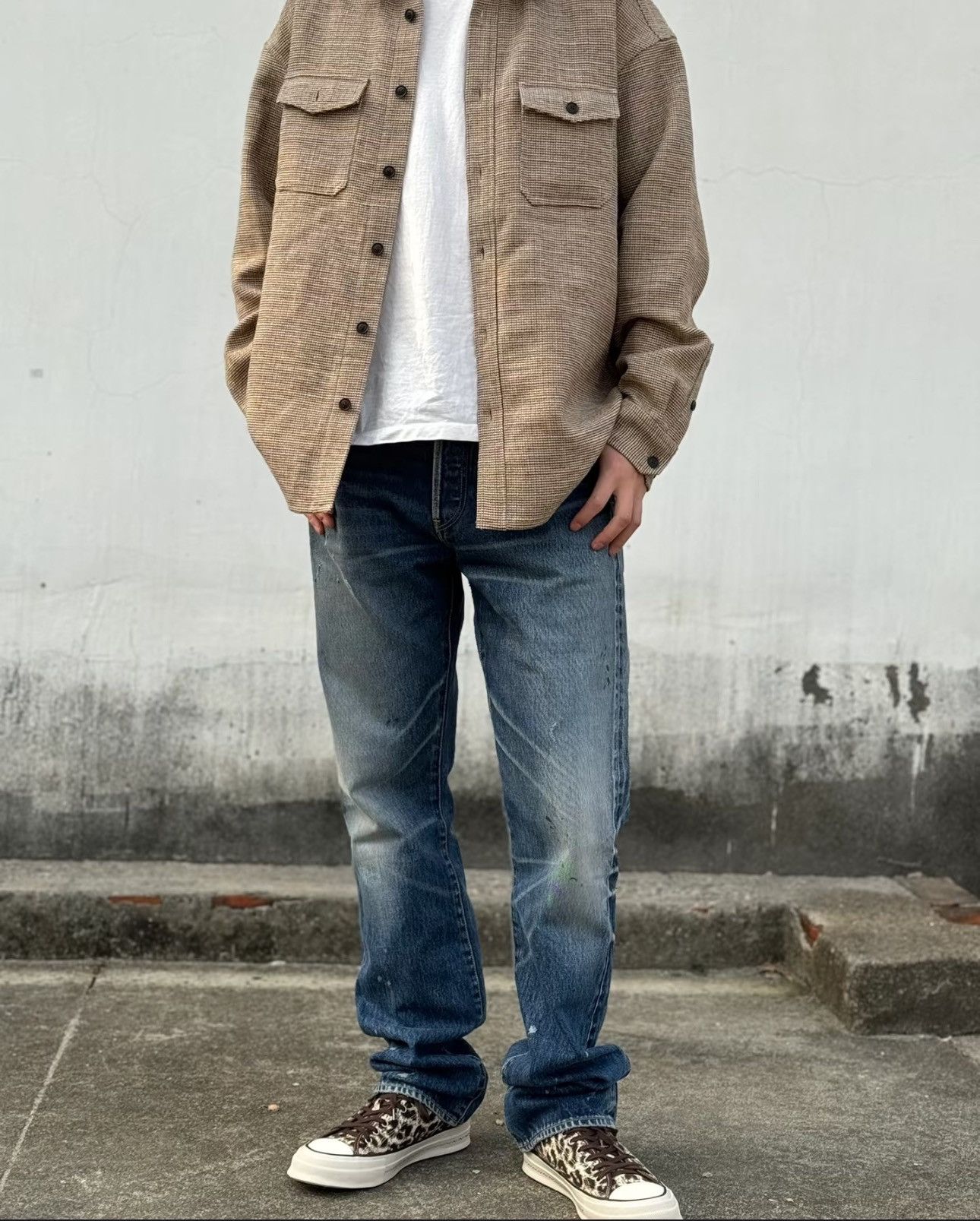 Visvim Visvim 21aw D29 Social Sculpture 18 Damaged-29 W36L30 Size US 36 / EU 52 - 2 Thumbnail