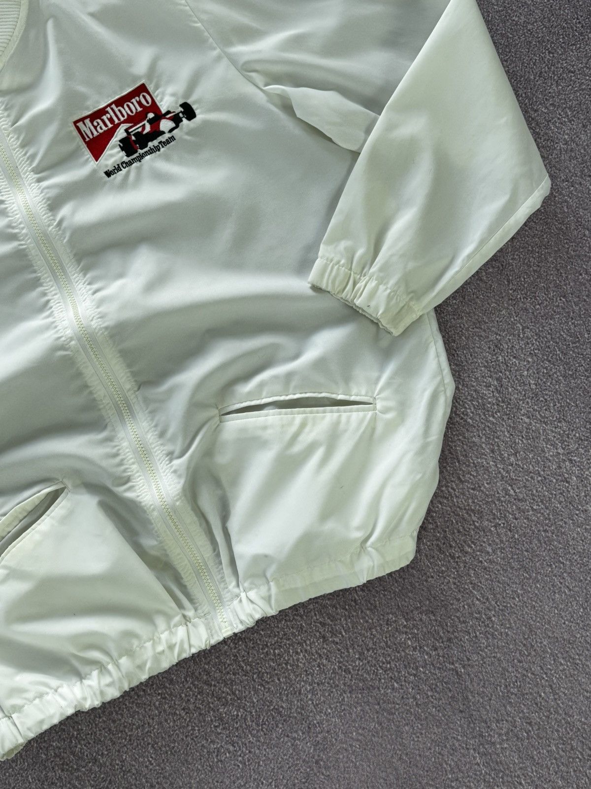 Marlboro 00’s Marlboro Vintage Racing Bomber Jacket Size US XL / EU 56 / 4 - 6 Thumbnail