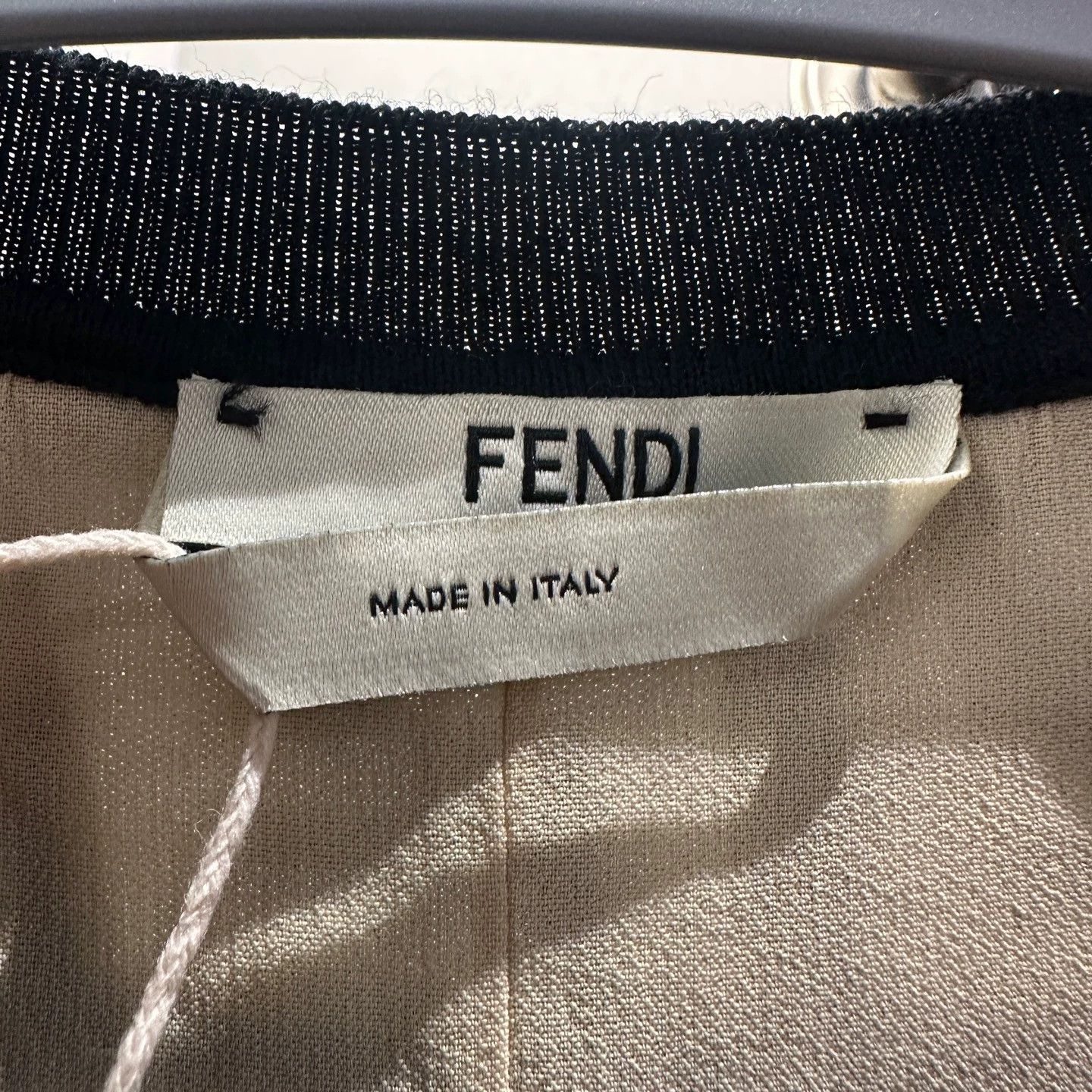 Fendi Fendi may777 FF allover print short sleeve dress 38 Size XS / US 0-2 / IT 36-38 - 3 Thumbnail