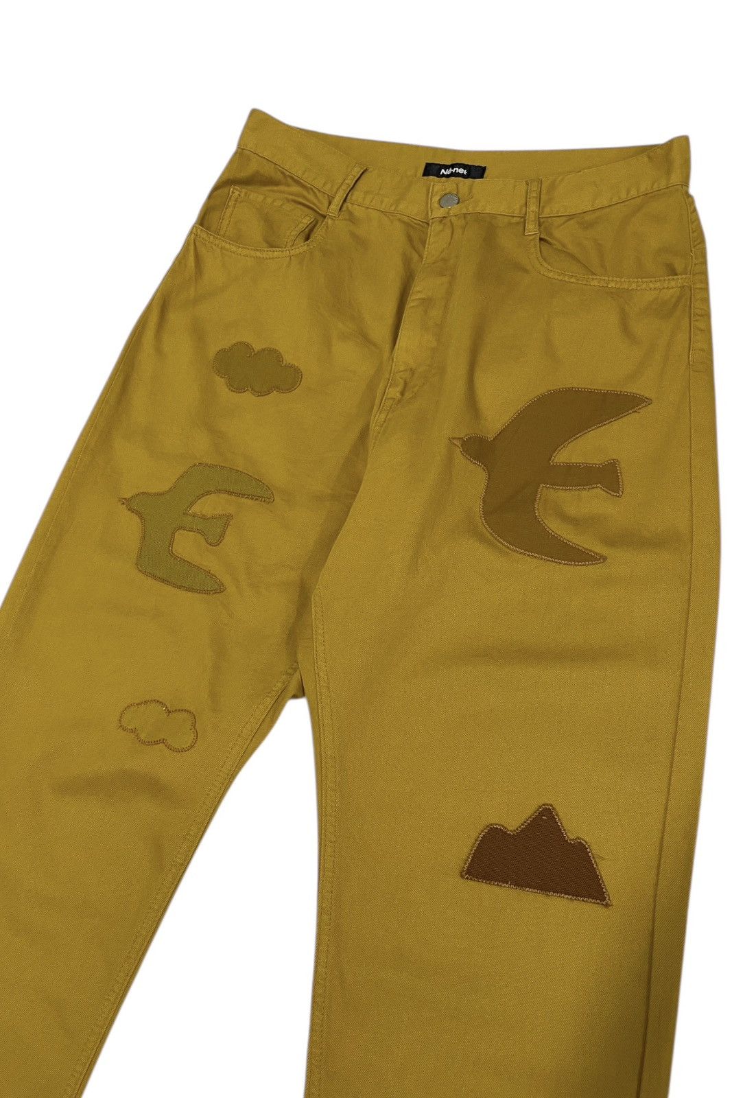 Issey Miyake Ne Net Hand Glove Pocket Pants | Grailed