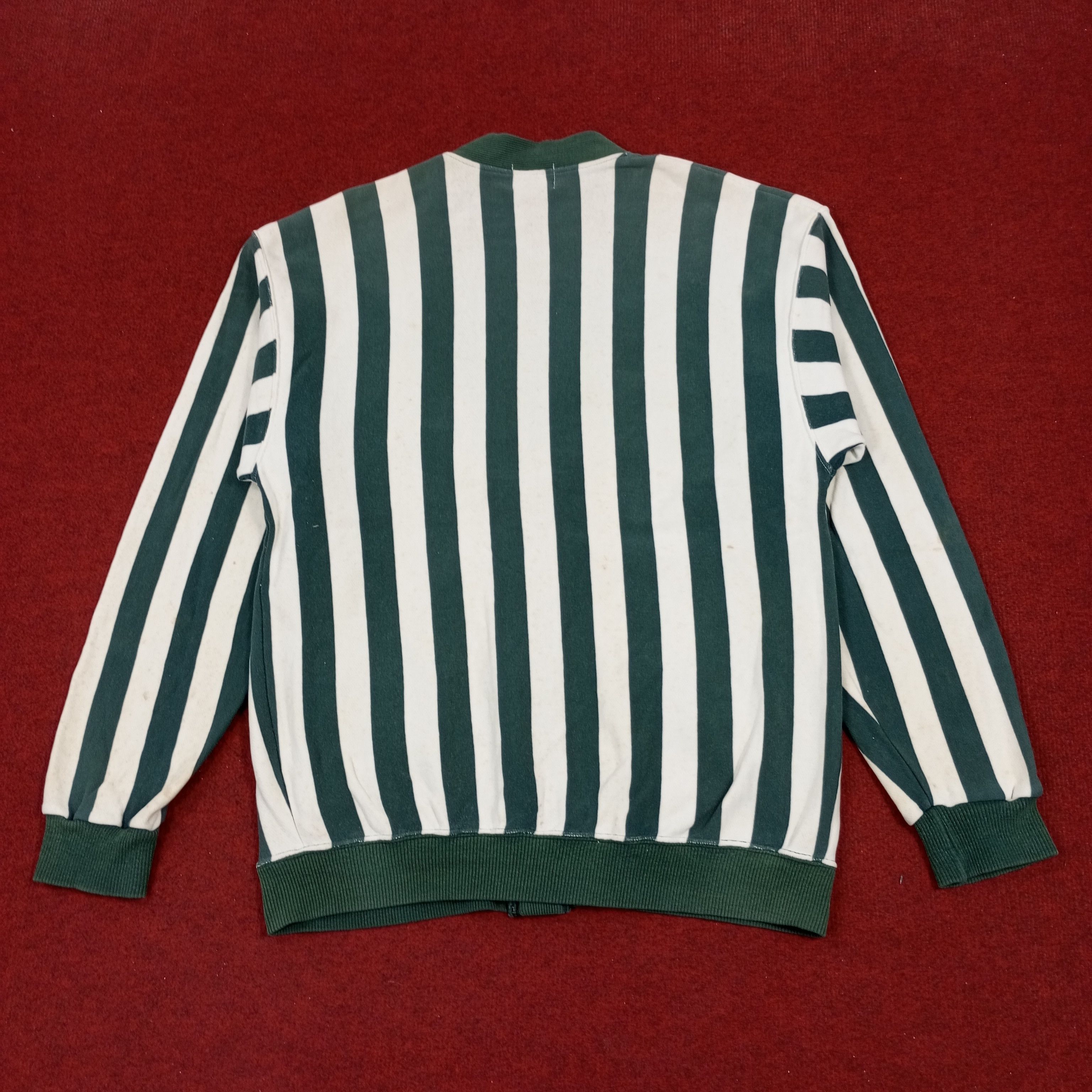Vintage Peter House Stripes Design Streetwear Cardigan Sweater Size US M / EU 48-50 / 2 - 3 Thumbnail