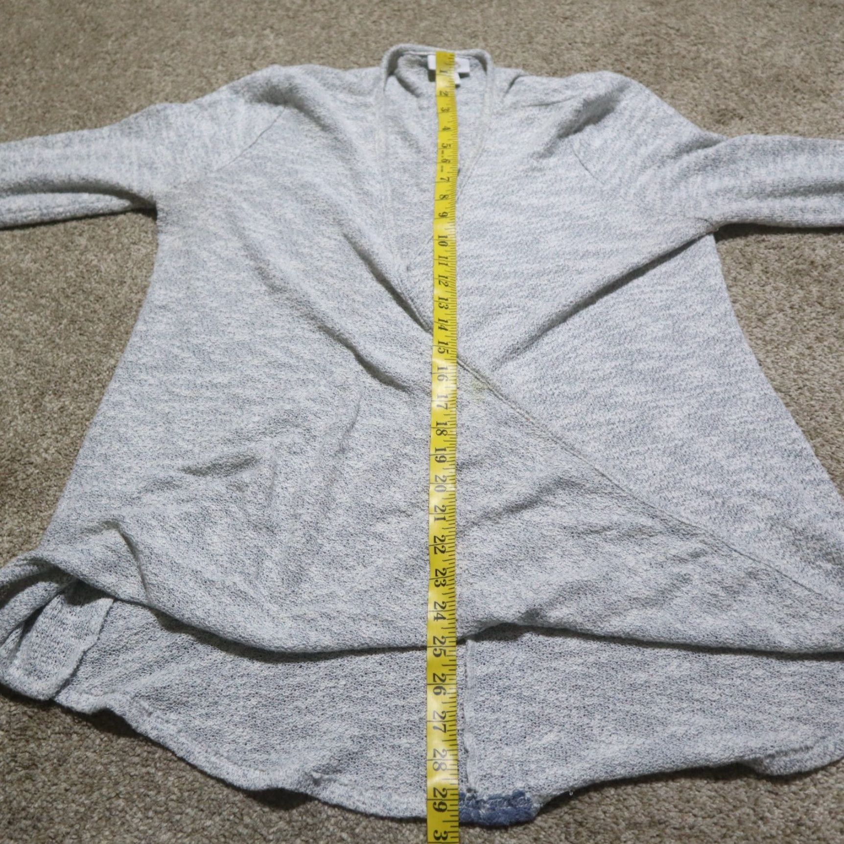 Wrangler VINTAGE Wrangler Sweater V-Neck Gray Adult XL Womens Size XL / US 12-14 / IT 48-50 - 5 Thumbnail