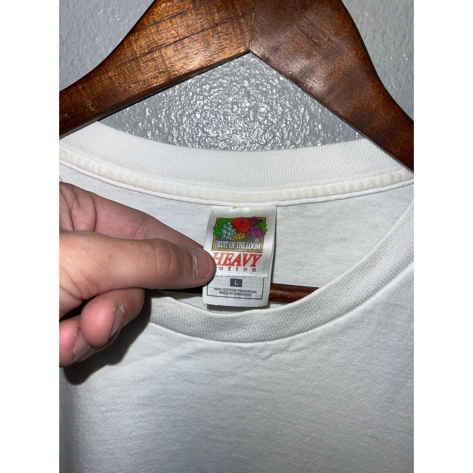 Fruit Of The Loom Vintage Venice Beach Shirt California Tropcial Tee FOTL 90s Size US L / EU 52-54 / 3 - 6 Thumbnail