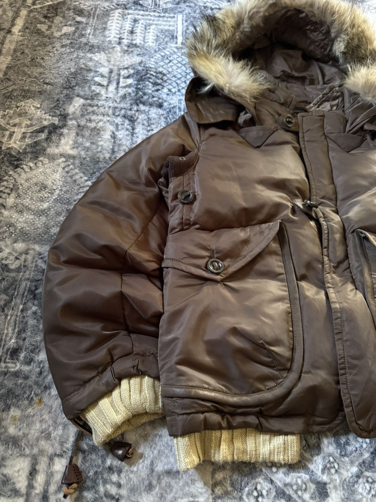 Dsquared2 FW04 Dsquared2 Raccon Fur Hood Padded Jacket Size US M / EU 48-50 / 2 - 4 Thumbnail