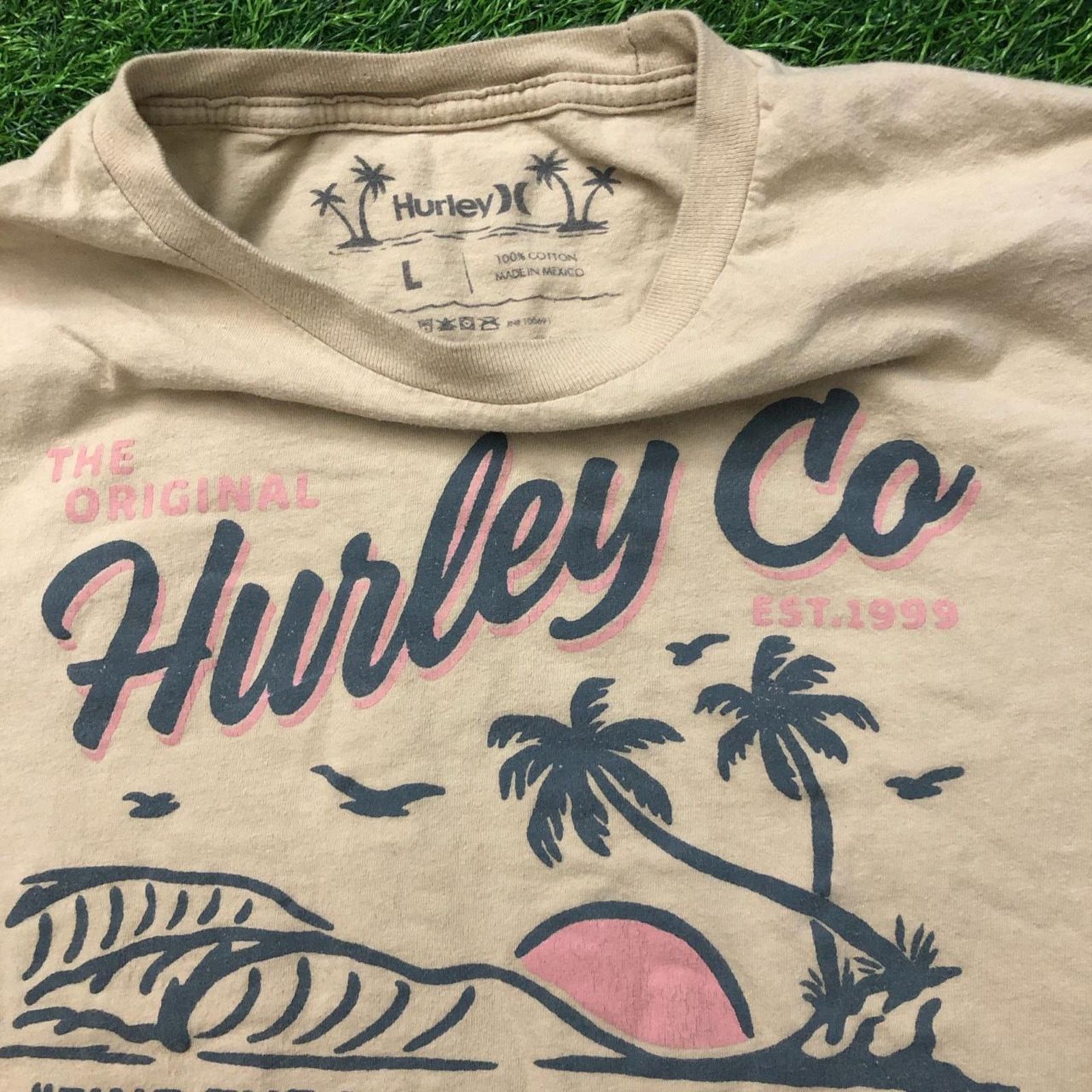 Hurley Original Hurley Co. ‘Find The Sun & Find The Fun’ Beach Tee Size US L / EU 52-54 / 3 - 3 Thumbnail