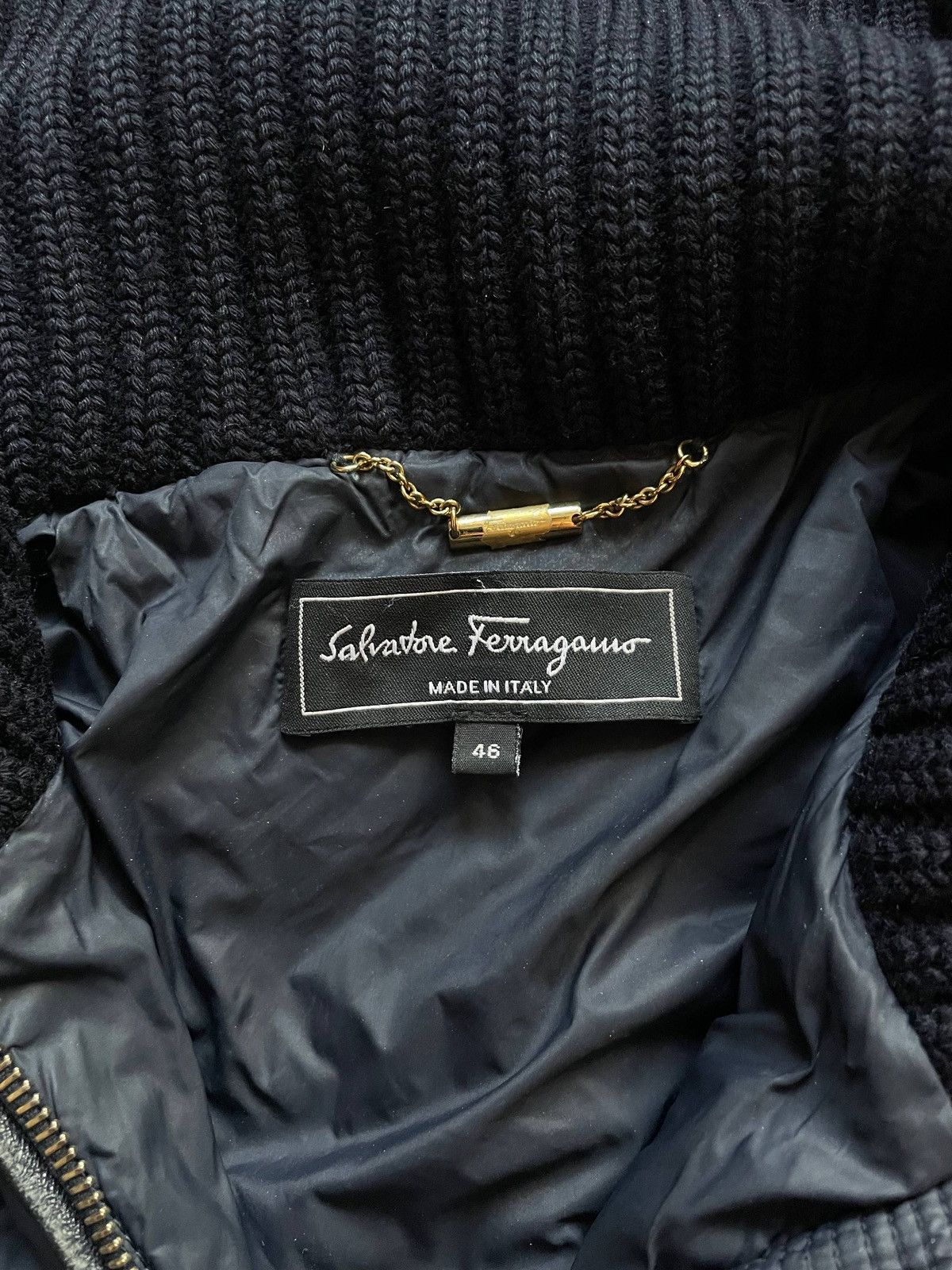 Salvatore Ferragamo Salvadore Ferragamo Goose Down Jacket Size L / US 10 / IT 46 - 3 Thumbnail