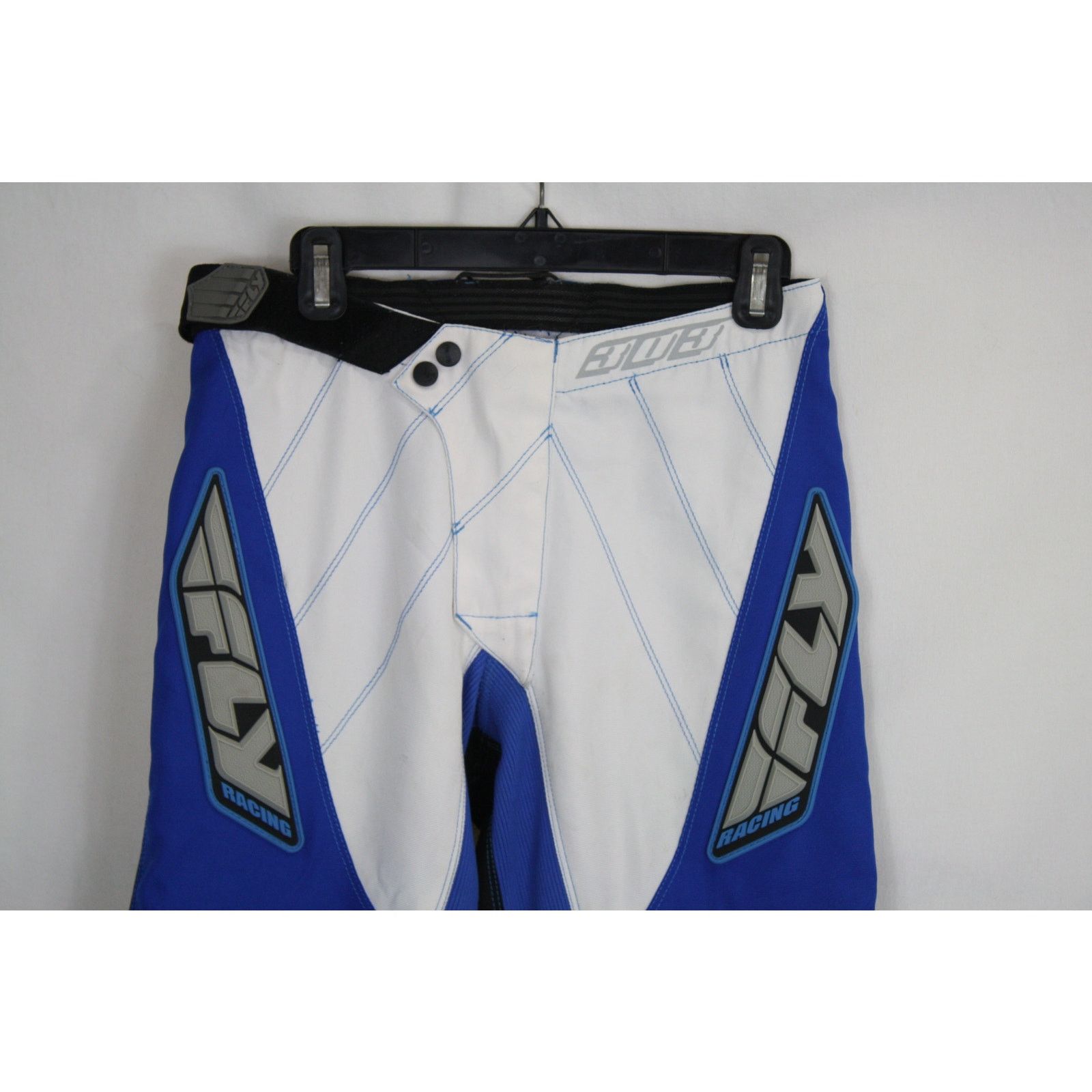 Vintage Fly Racing 303 Race Pants Mens 30 Blue White MX Motocross Size US 30 / EU 46 - 3 Thumbnail