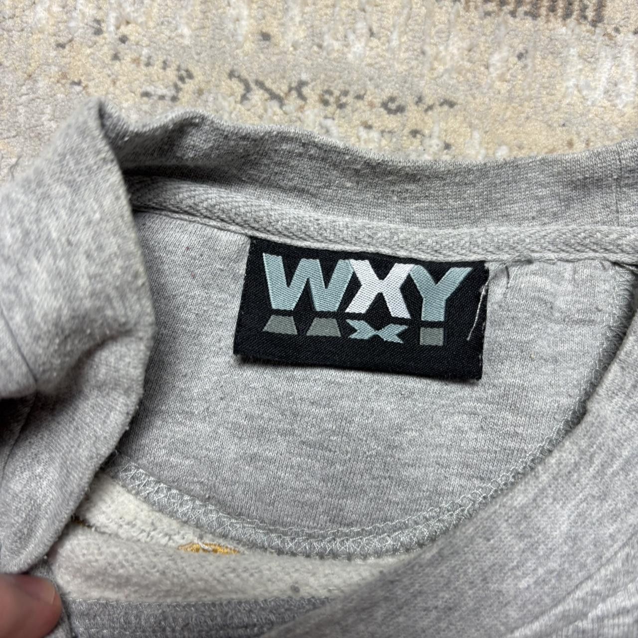 Japanese Brand 00s Embroidered Boxy Crewneck Grey S Size S / US 4 / IT 40 - 6 Thumbnail
