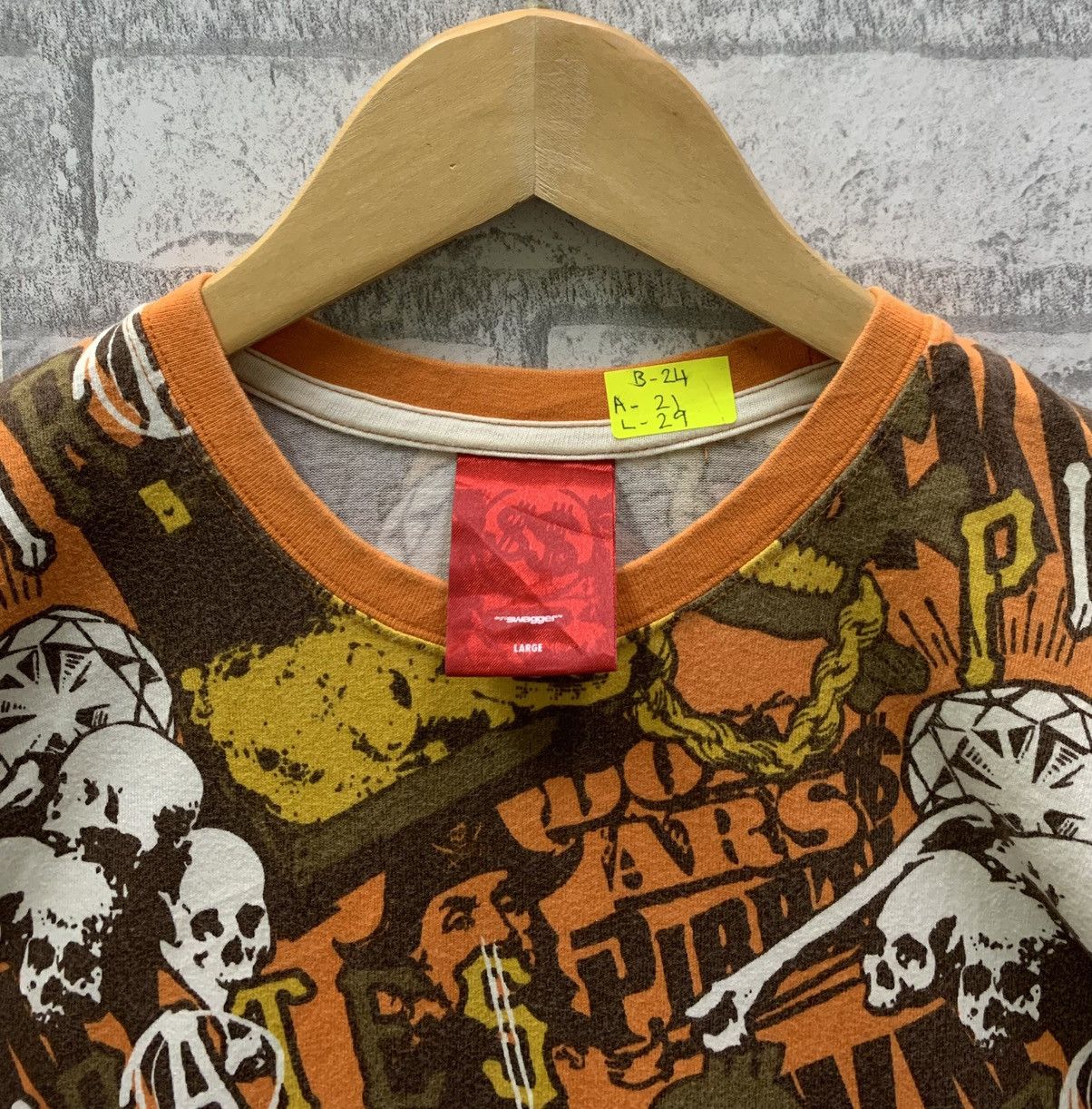 Swagger Vintage Swagger 2007 Alloverprint Design Skull Pirates Size US L / EU 52-54 / 3 - 5 Thumbnail