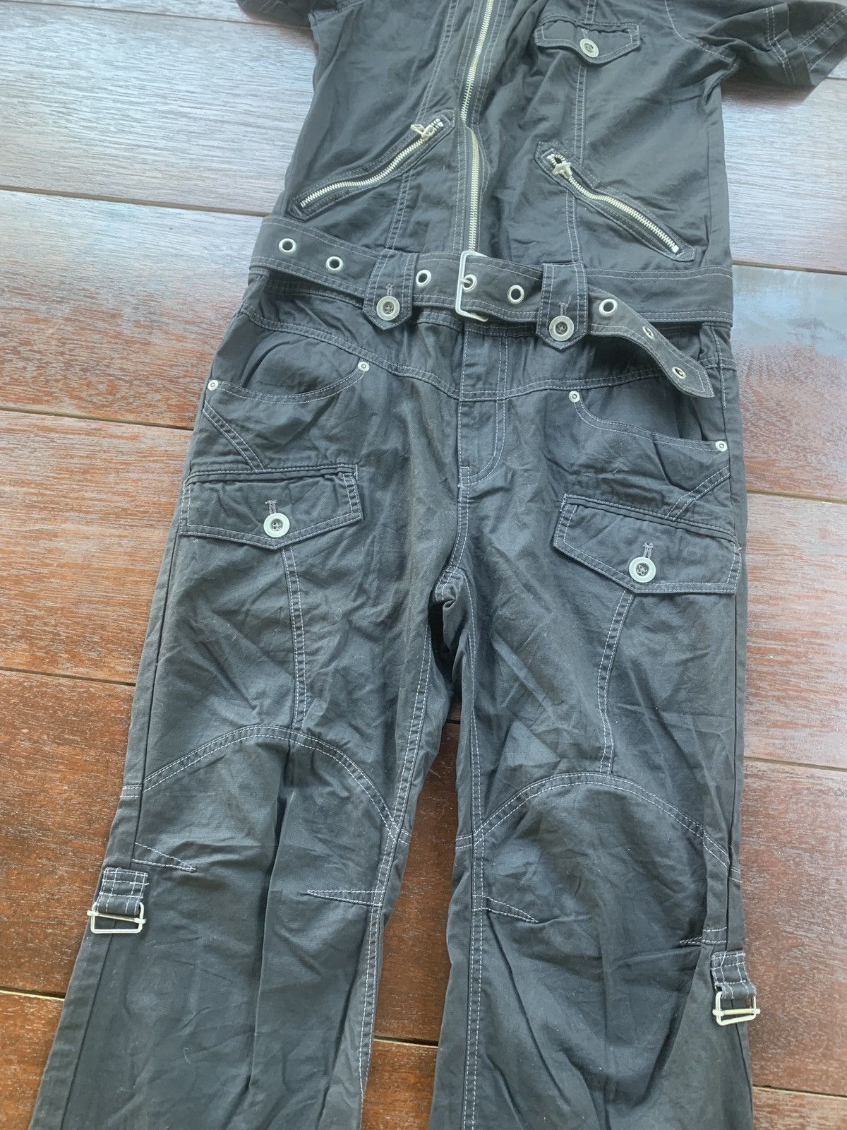 If Six Was Nine × Japanese Brand × Seditionaries Bondage Algonquins punk fashion style jumpsuit Size 34" / US 12 / IT 48 - 2 Thumbnail