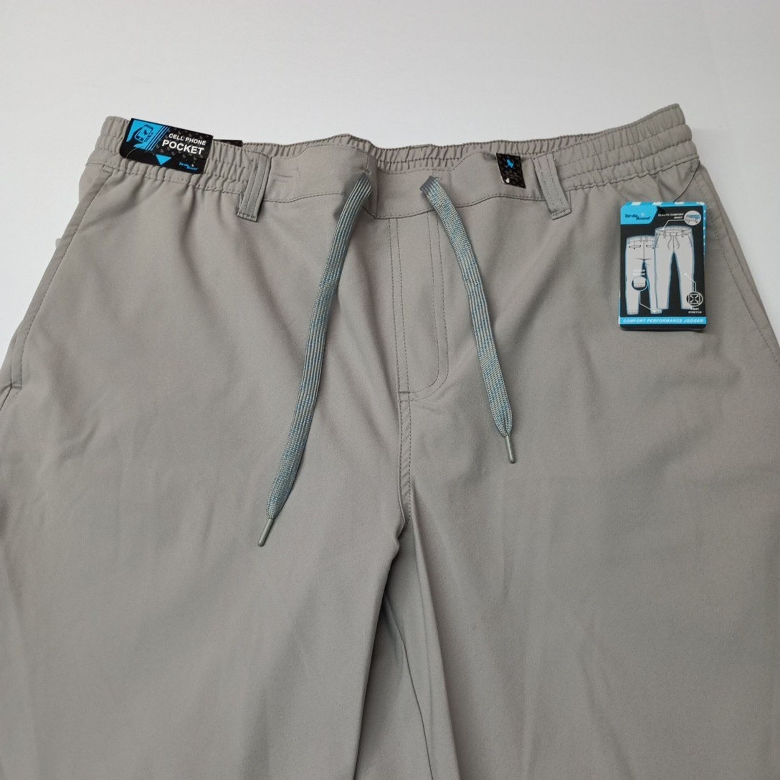 Other Birdie Bound Golf Joggers Men's XL Gray Stretch Drawstring Size US 38 / EU 54 - 5 Thumbnail