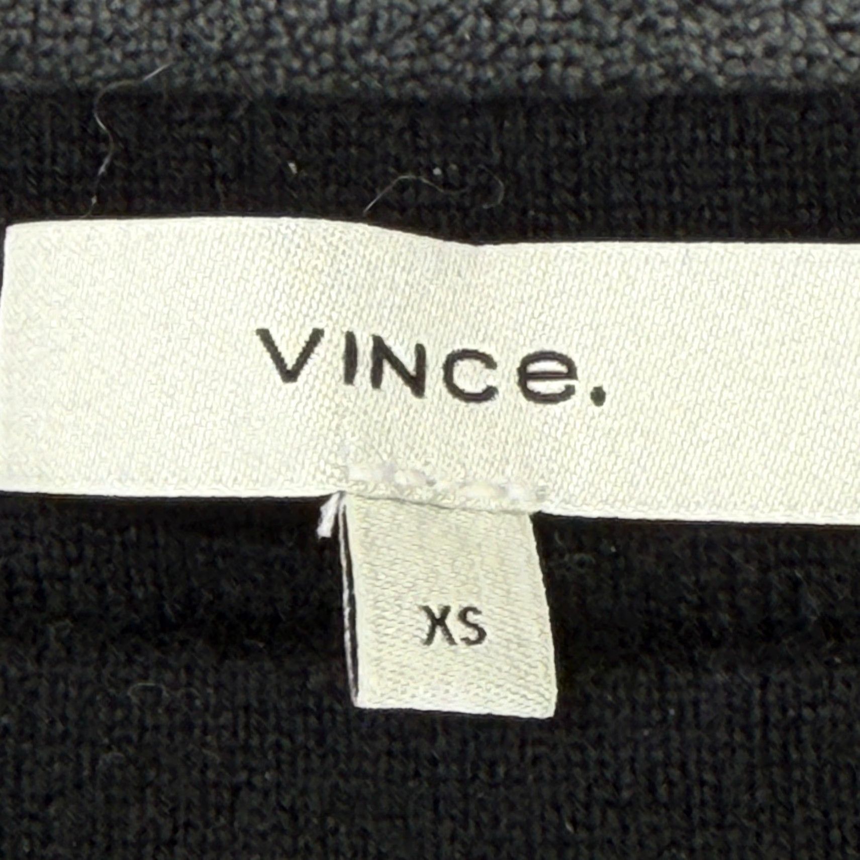 Vince Vince Black Merino Wool Cashmere Blend Knit Jogger Pants Womens XS Size 26" / US 2 / IT 38 - 7 Thumbnail