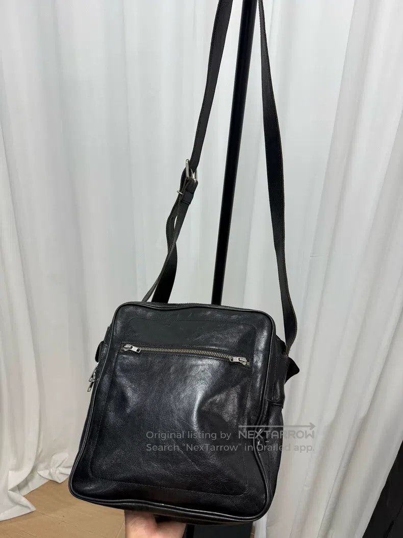 Yohji Yamamoto Yohji Yamamoto Square Cowhide Shoulder Bag Size ONE SIZE - 8 Thumbnail