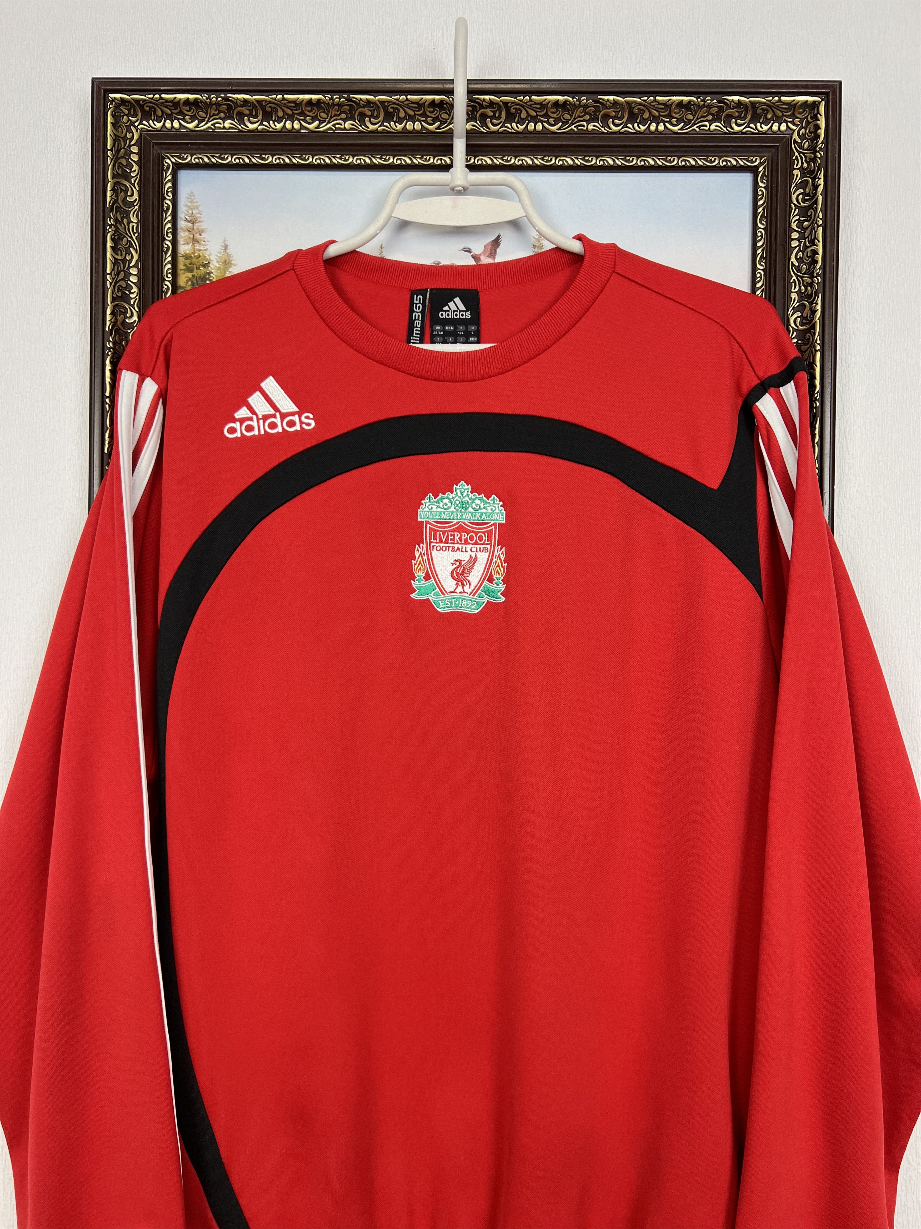 Vintage Adidas Liverpool Football Sweatshirt Soccer