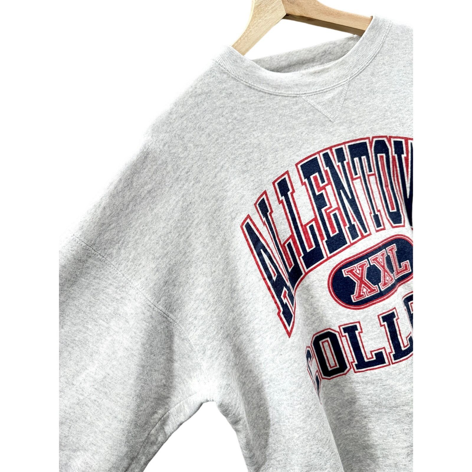 Vintage 1990's Allentown College XXL Athletic Crewneck Size US L / EU 52-54 / 3 - 5 Thumbnail