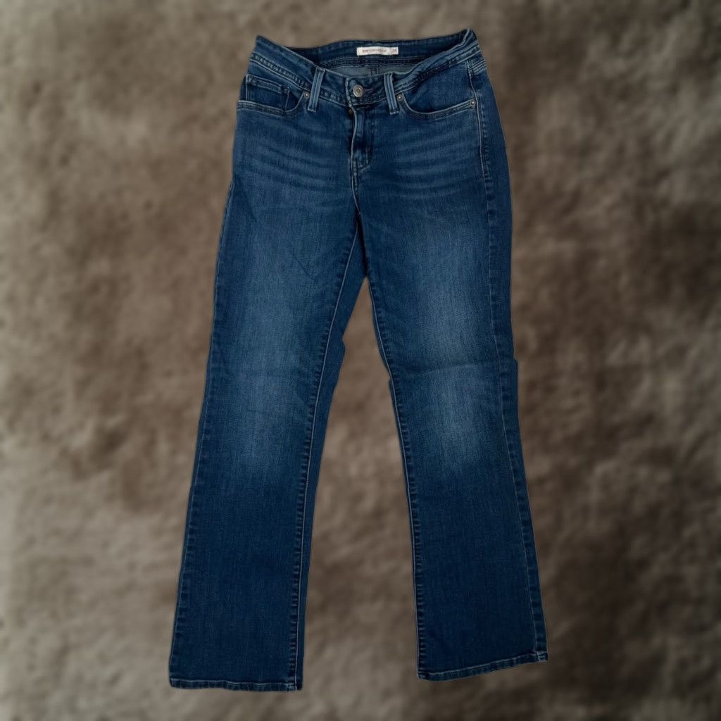 Levi's Levi's 529 Bootcut Jeans Denim Women's 28x30 Blue Regular Mid Wash 5-Pocket 28in Inseam (Size 28) Size 28" / US 6 / IT 42 - 1 Thumbnail