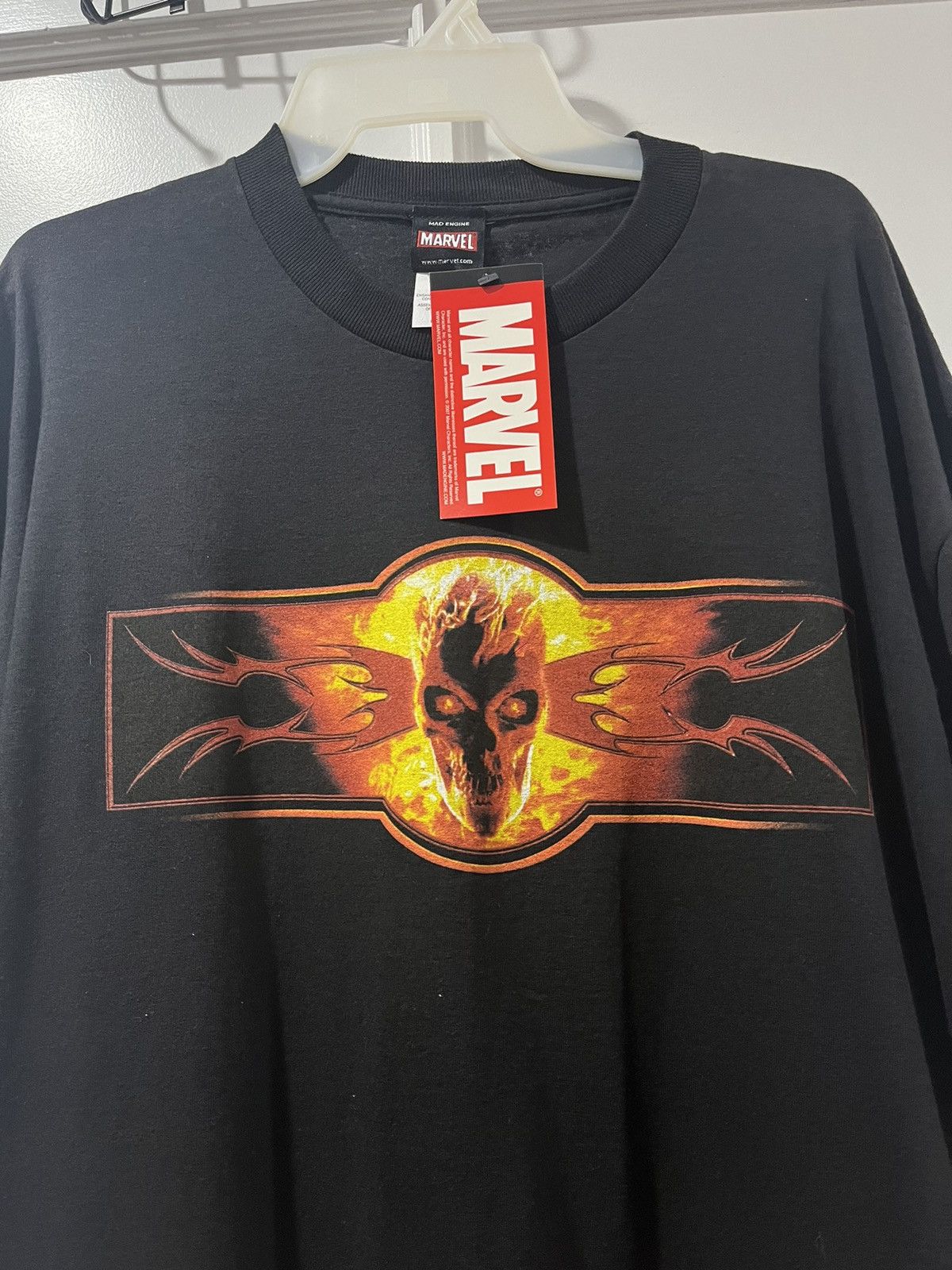 Marvel Comics Vintage Marvel Ghostrider Tshirt Size US XL / EU 56 / 4 - 2 Thumbnail