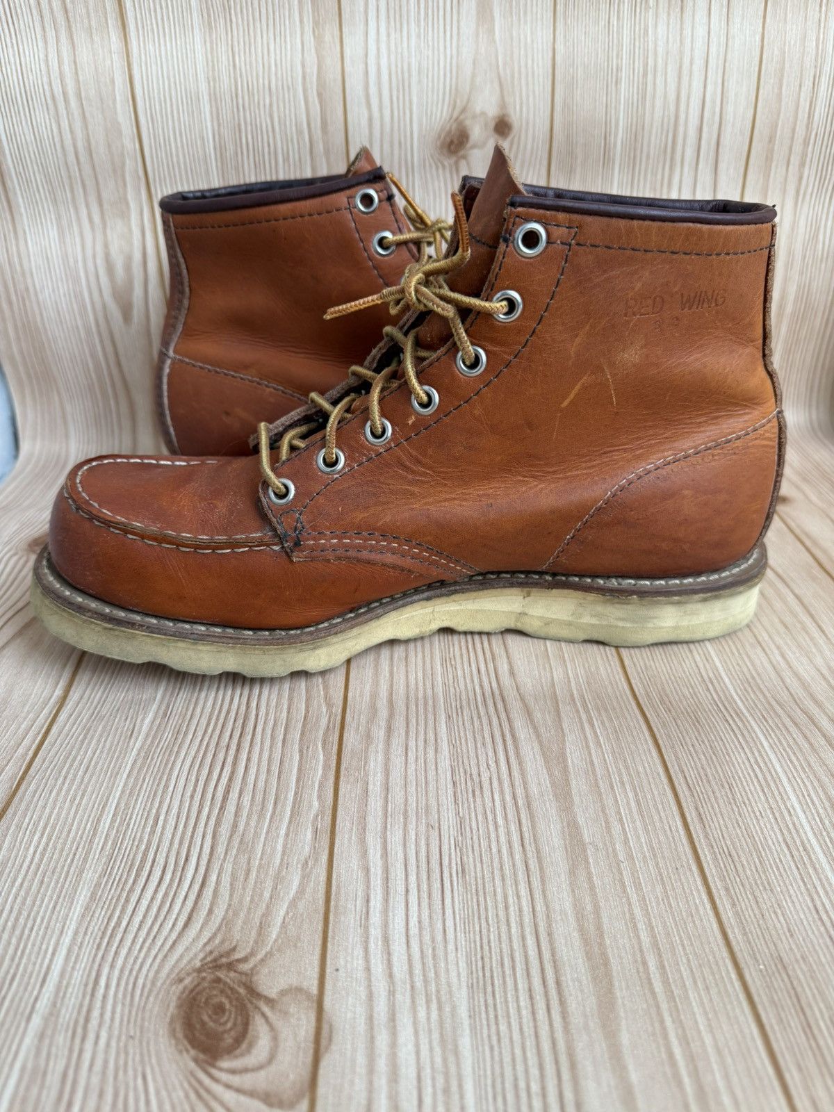Red Wing Irish setter moc toe boots Size US 8 / EU 41 - 12 Thumbnail