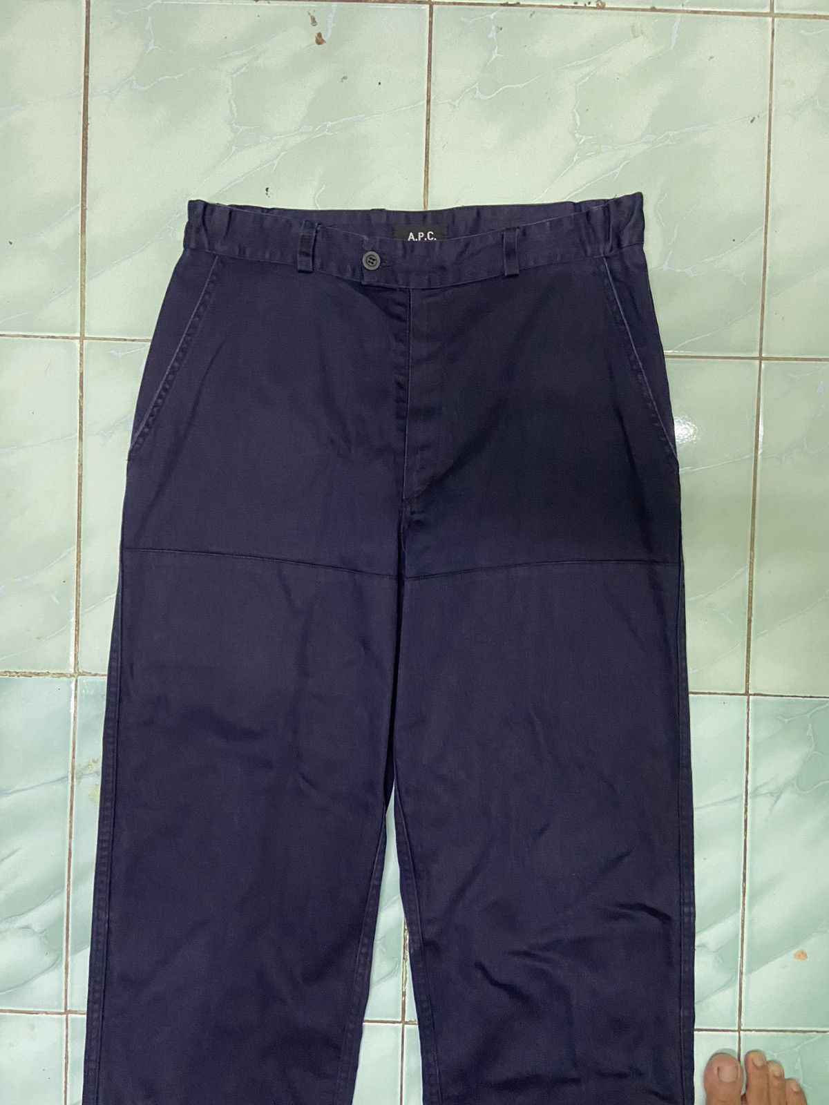 A.P.C. APC pants double knee chinos pants Size US 30 / EU 46 - 2 Thumbnail