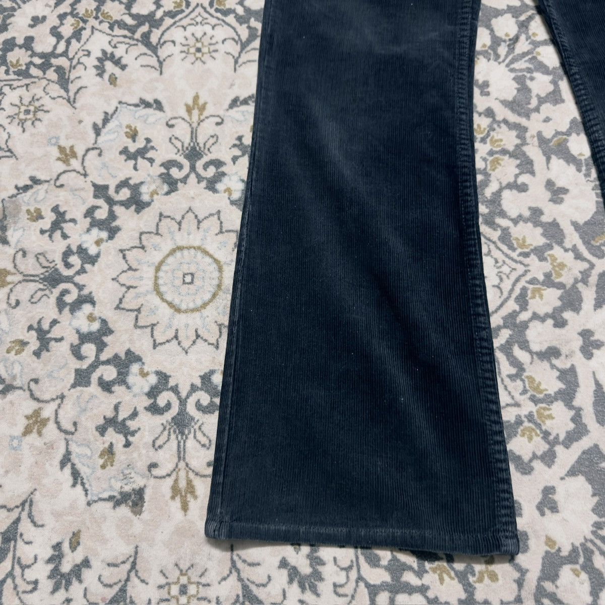 Levi's Vintage 90s Levis 517 Navy Corduroy Flare Jeans Size US 29 - 9 Thumbnail
