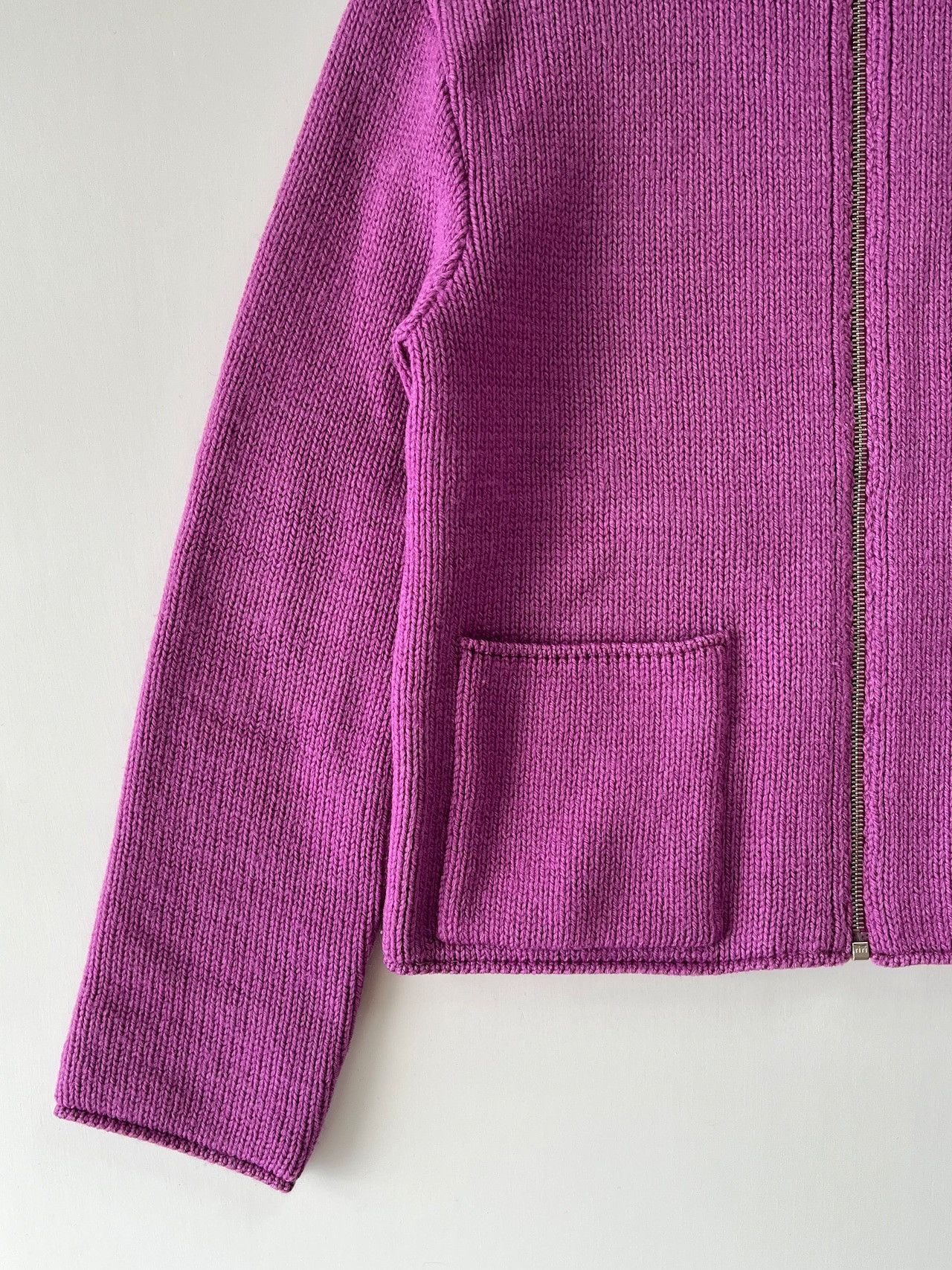 Miu Miu MIU MIU FW1997 Zip Up Knit Jacket Size M / US 6-8 / IT 42-44 - 4 Thumbnail