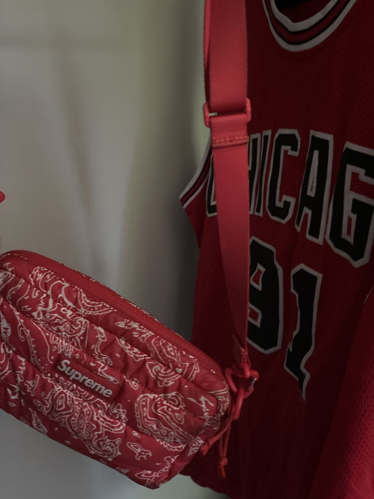 Supreme bandana side bag