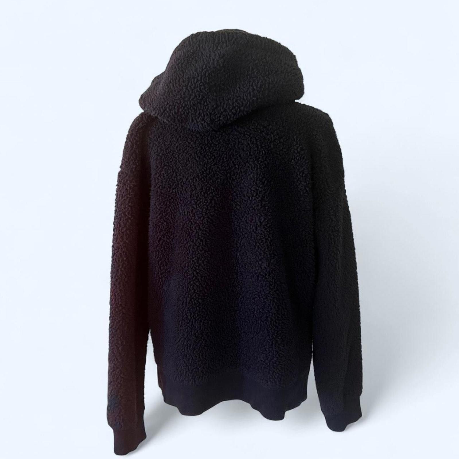 Sonoma SO Good for life Navy Sherpa hooded pullover sweater Size M / US 6-8 / IT 42-44 - 4 Thumbnail