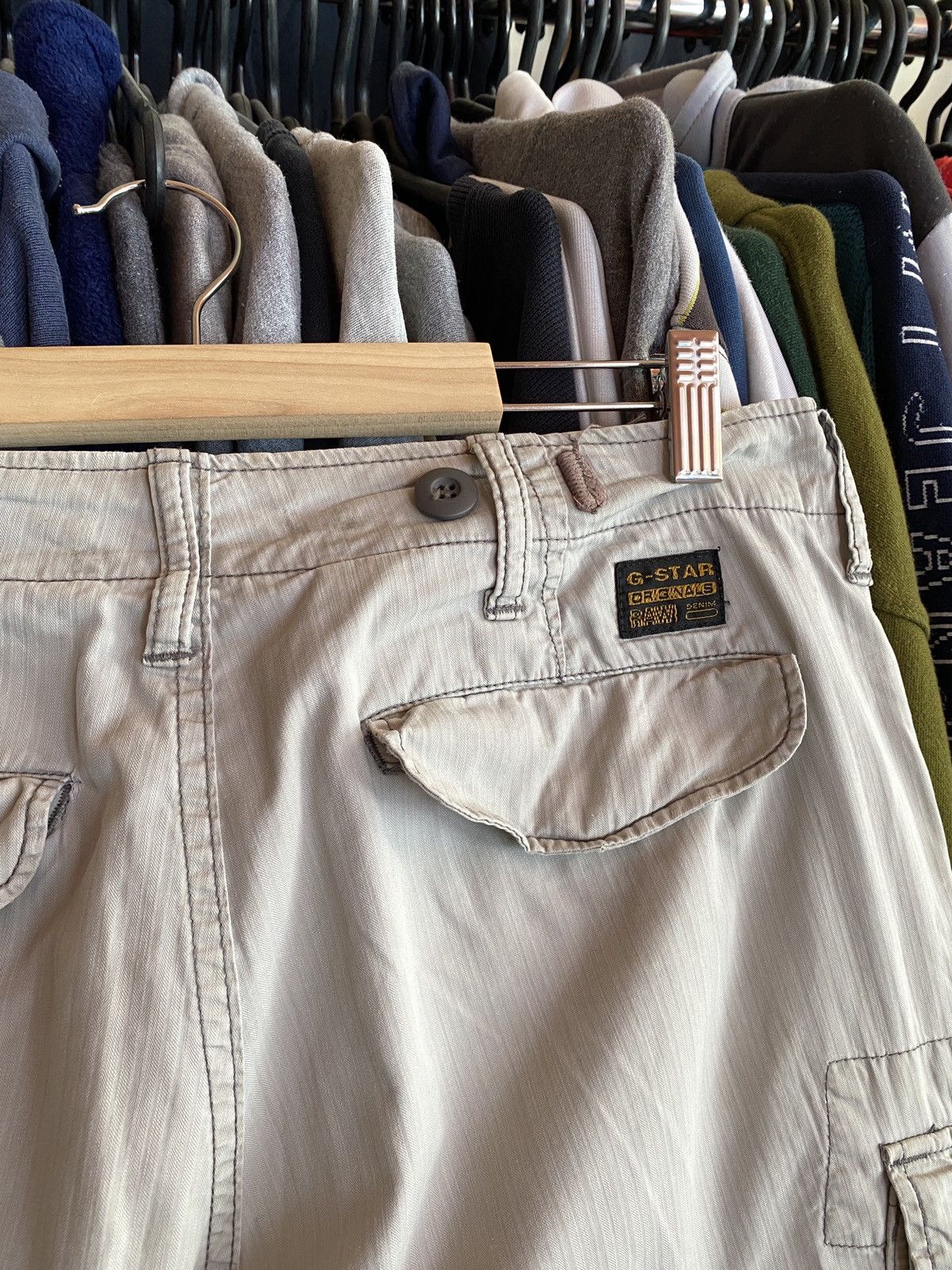 G-Star VINTAGE G-STAR CARGO PARACHUTE PANTS Y2k Size US 31 - 7 Thumbnail