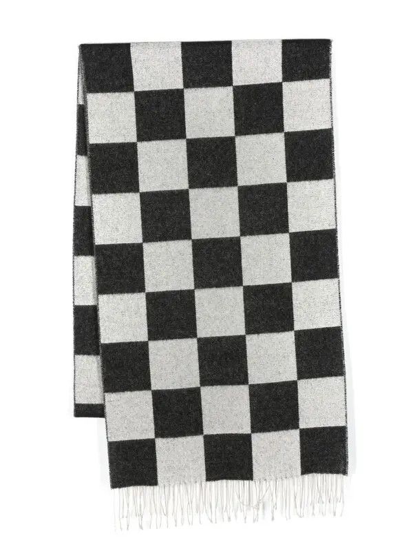 Amiri o1y0525 Size : OS / Scarf in Black/Grey Size ONE SIZE - 1 Thumbnail