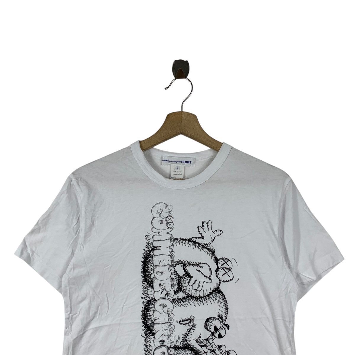 Comme des Garcons COMME DES GARCONS x KAWS Companion Buddy Tee Shirt Top Size US S / EU 44-46 / 1 - 2 Thumbnail