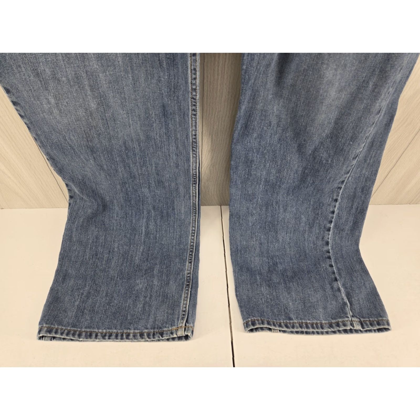 Carhartt Carhartt Jeans Mens Blue Denim 38x36 Straight Regular Fit Work Casual B325 LGB Size US 38 / EU 54 - 6 Thumbnail