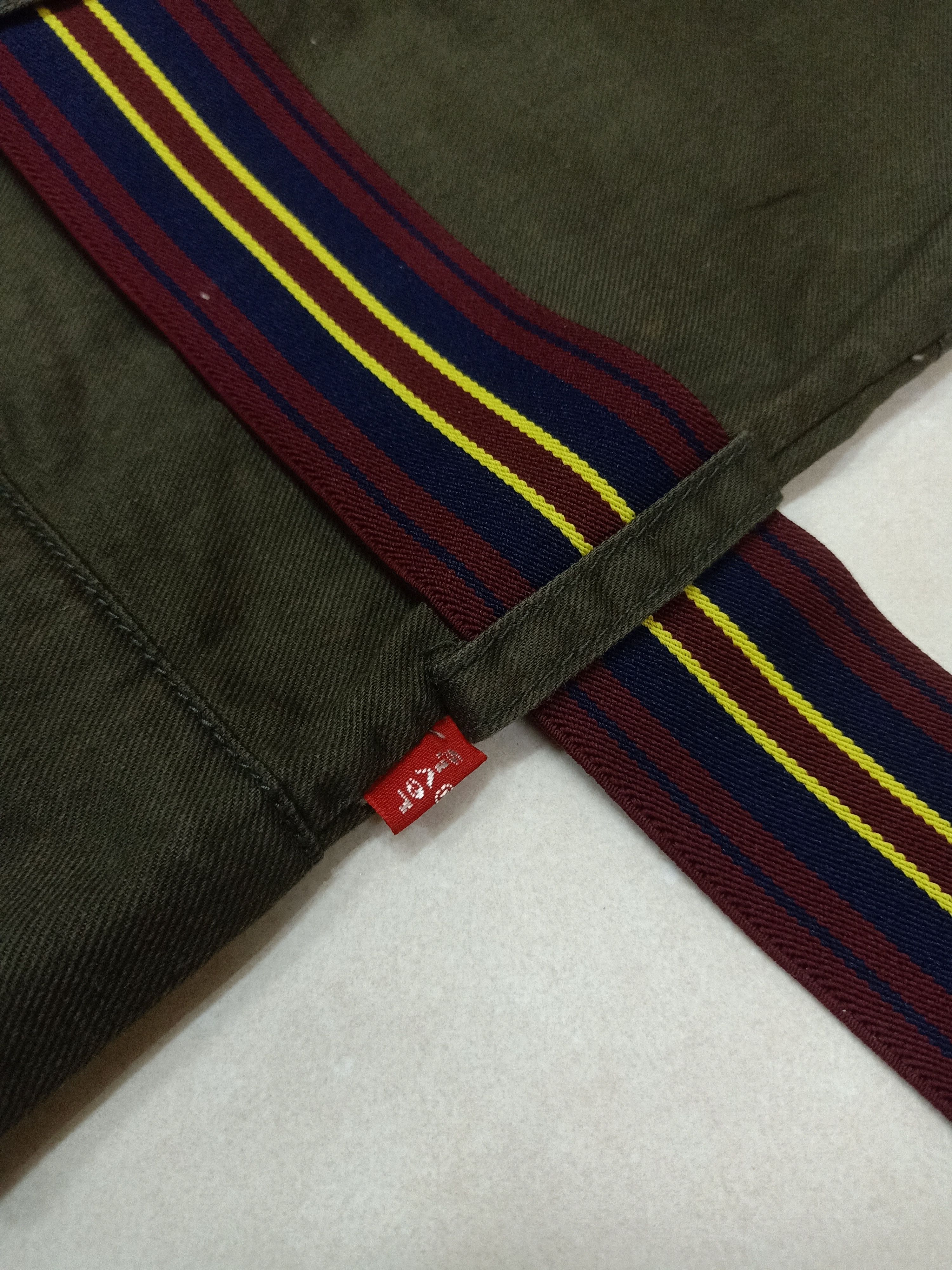 Levi's LEVI'S Positively Superior Green Military S Crop Jacket Size S / US 4 / IT 40 - 8 Thumbnail