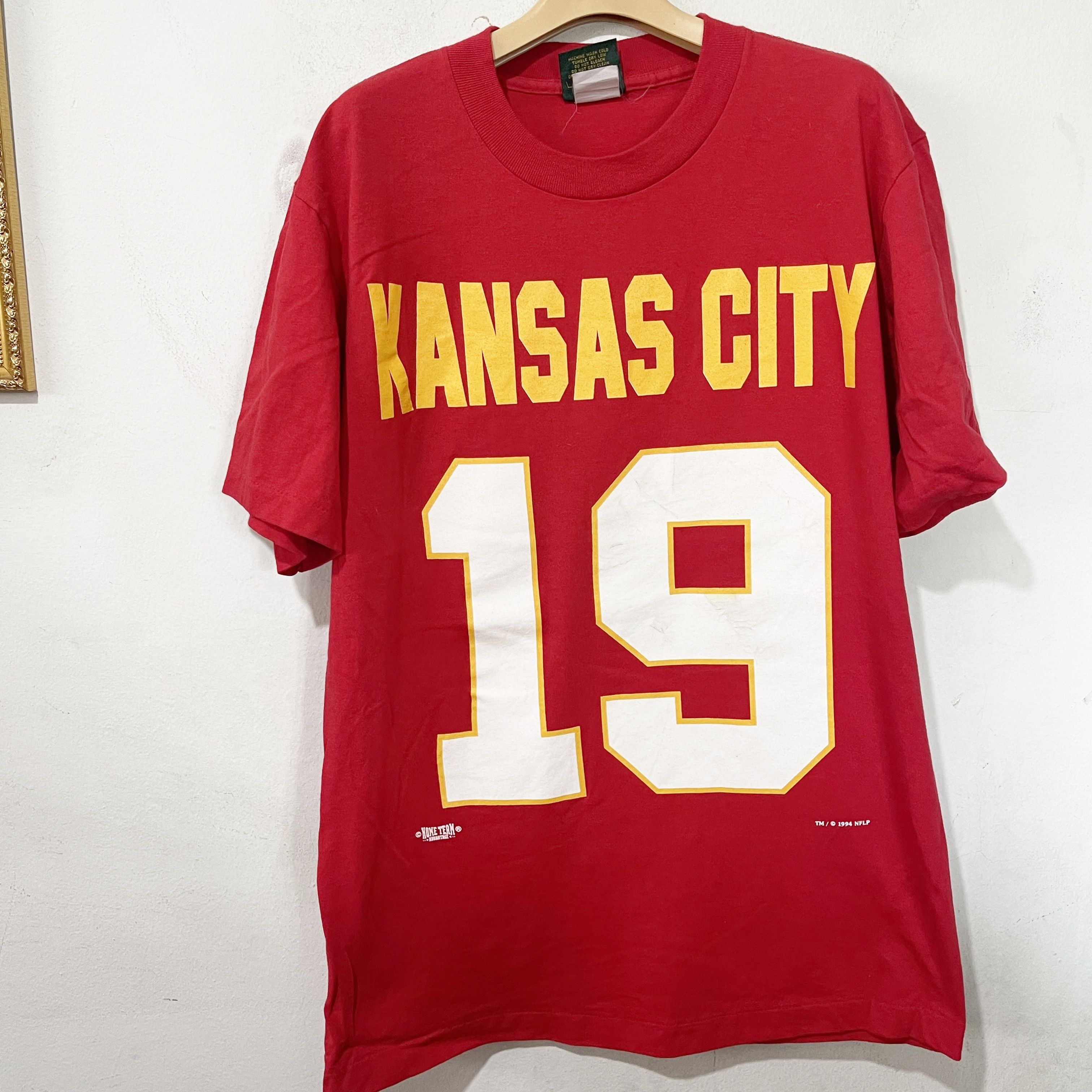 NFL Vintage 1994 Kansas City Chiefs T-Shirt Size US L / EU 52-54 / 3 - 1 Thumbnail