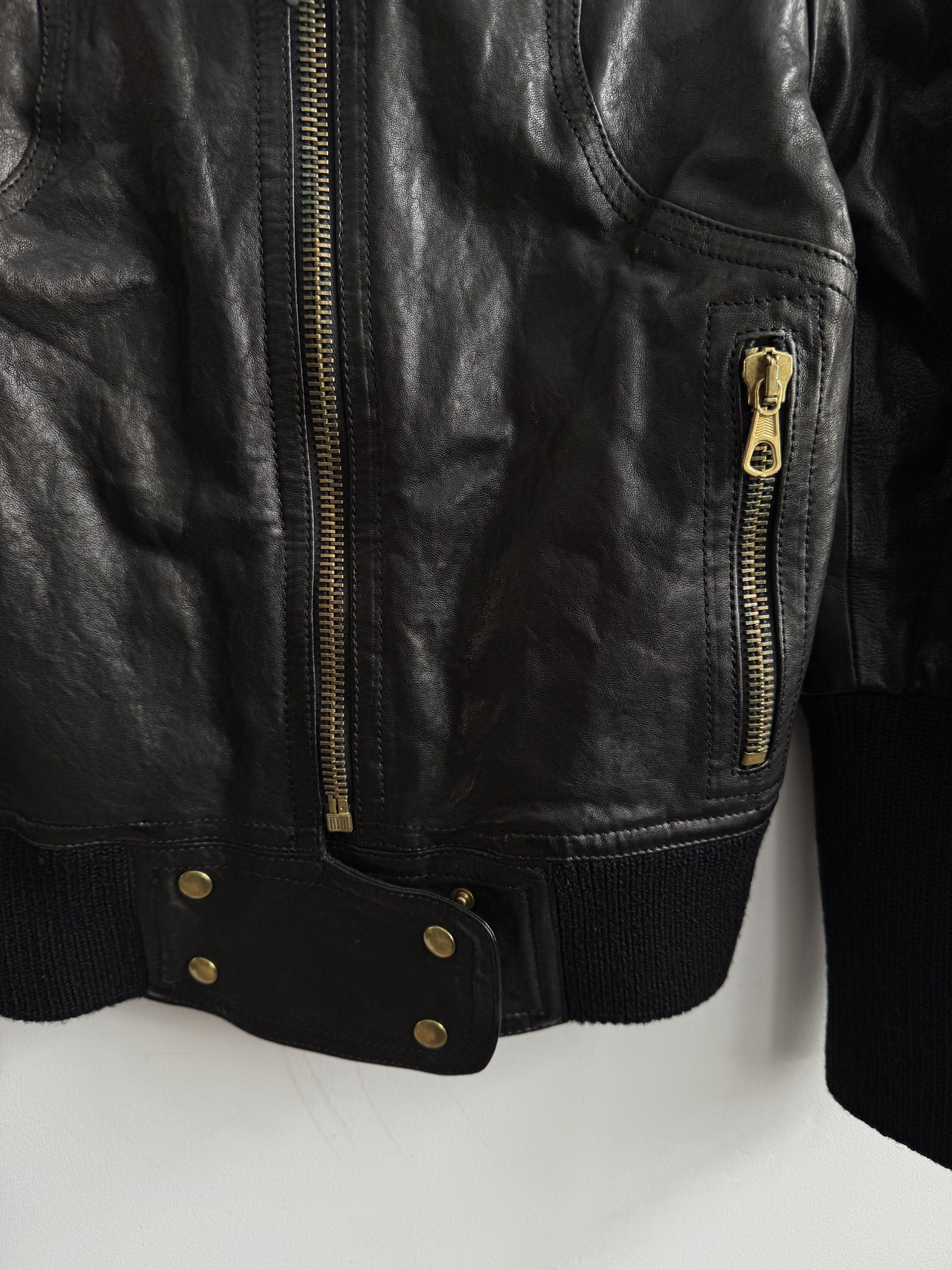 SMYTHE Smythe Leather Jacket Size 6 Size M / US 6-8 / IT 42-44 - 4 Thumbnail