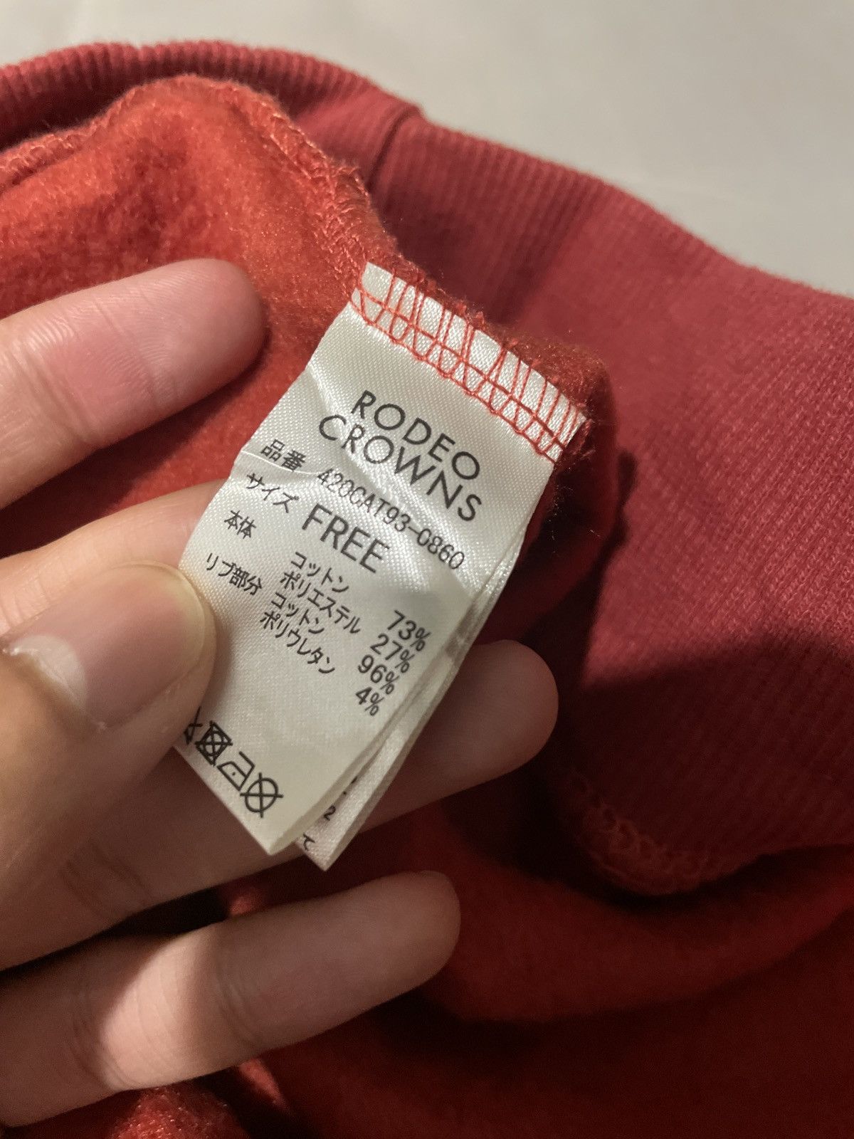 Japanese Brand Rodeo Crowns Long Sweatshirt Size US XL / EU 56 / 4 - 4 Thumbnail