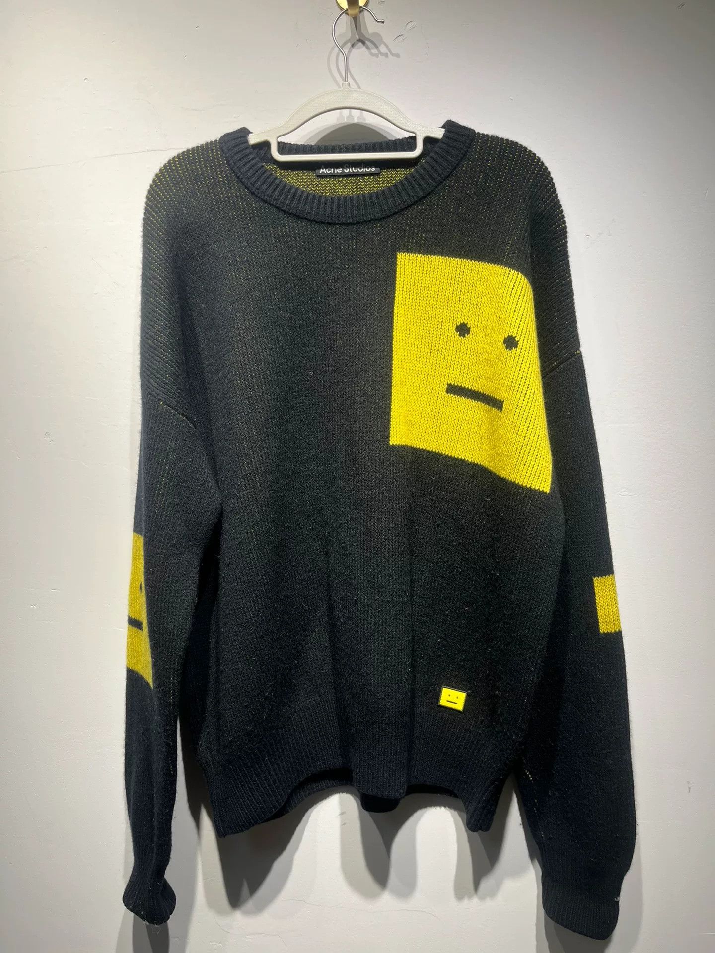 Acne Studios Acne Studios Knit Wool Black Sweater M Women Size M / US 6-8 / IT 42-44 - 1 Thumbnail