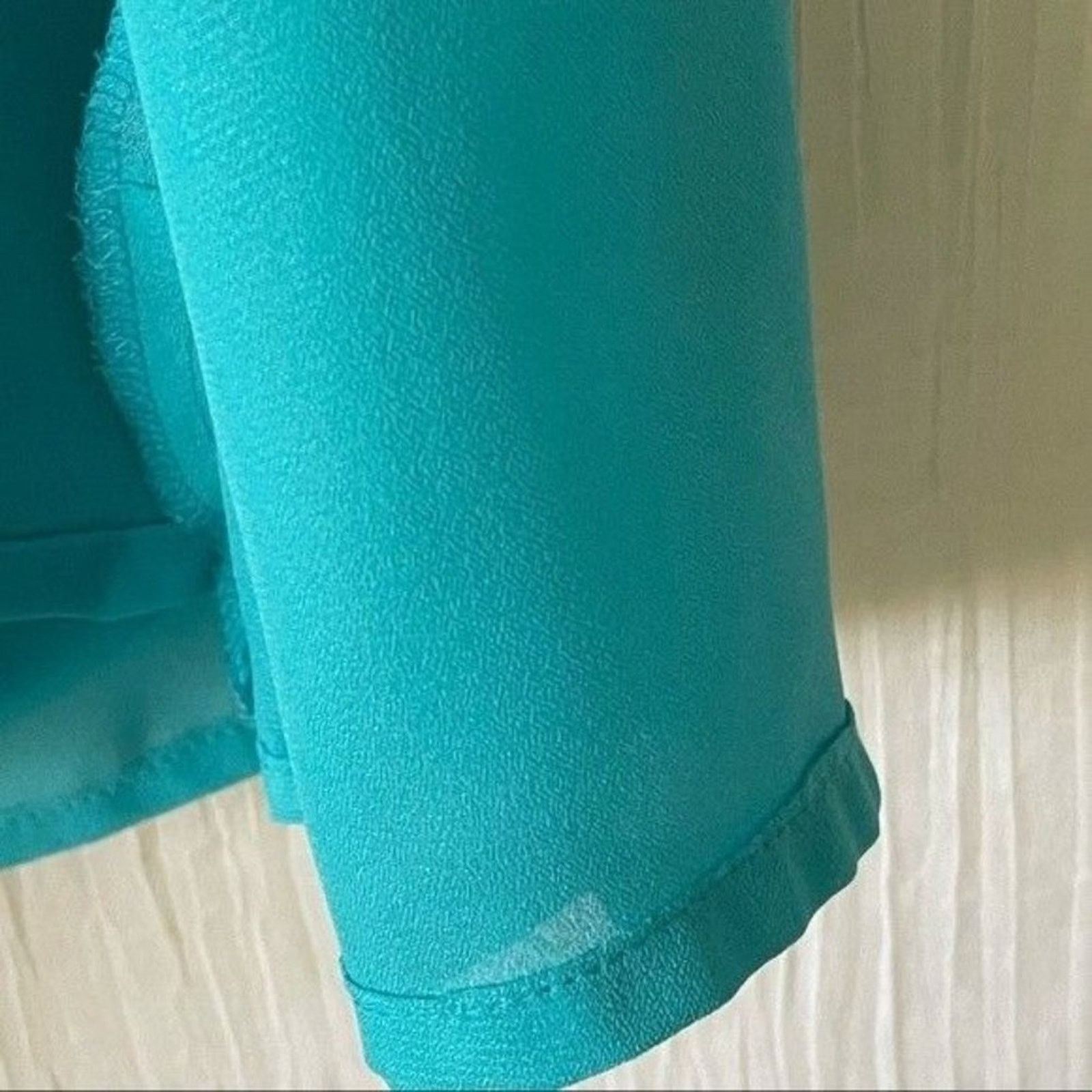 Lauren Ralph Lauren Sleeveless Pleated Dress Turquoise 14