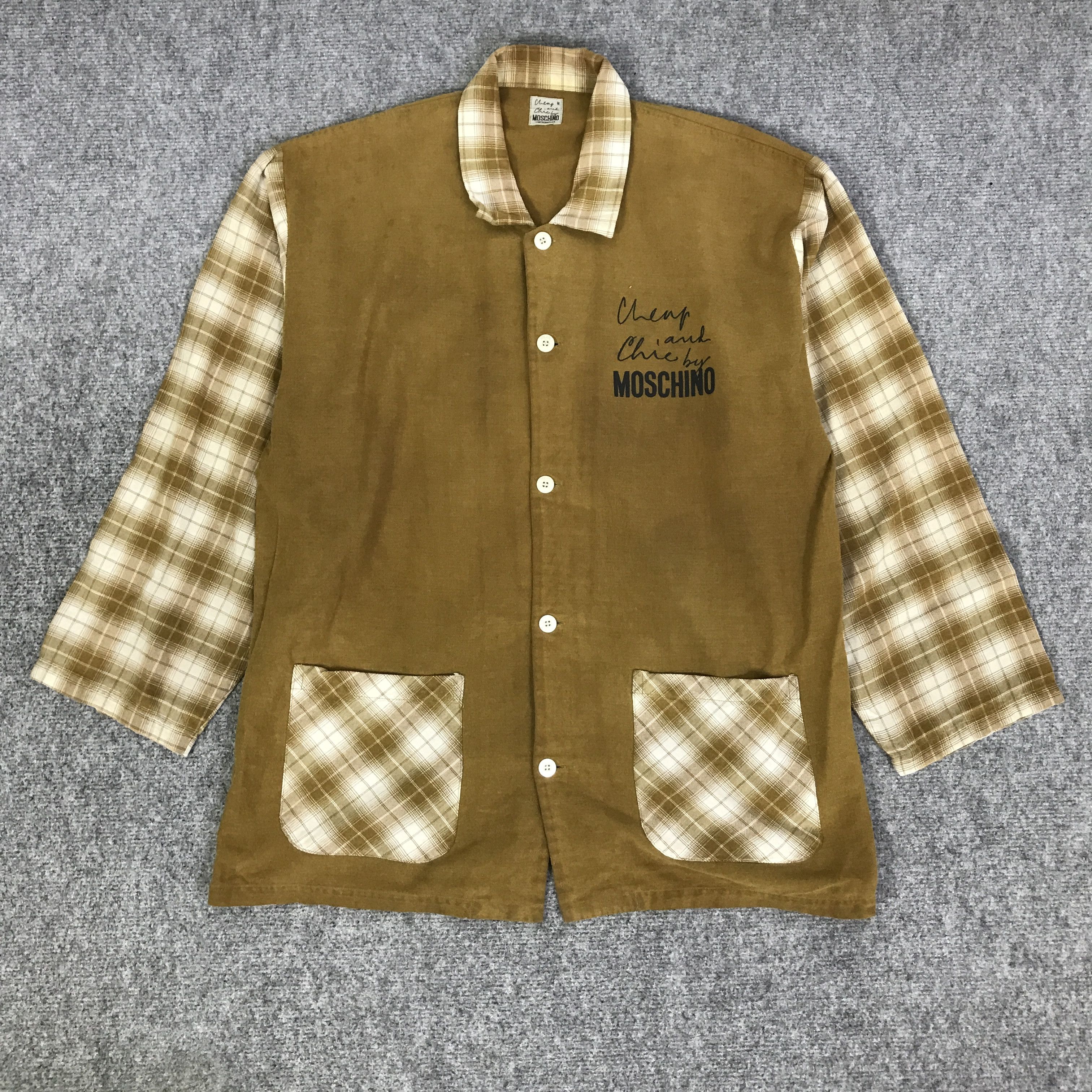 Moschino MOSCHINO BUTTON SHIRT K91B10 Size US M / EU 48-50 / 2 - 1 Thumbnail