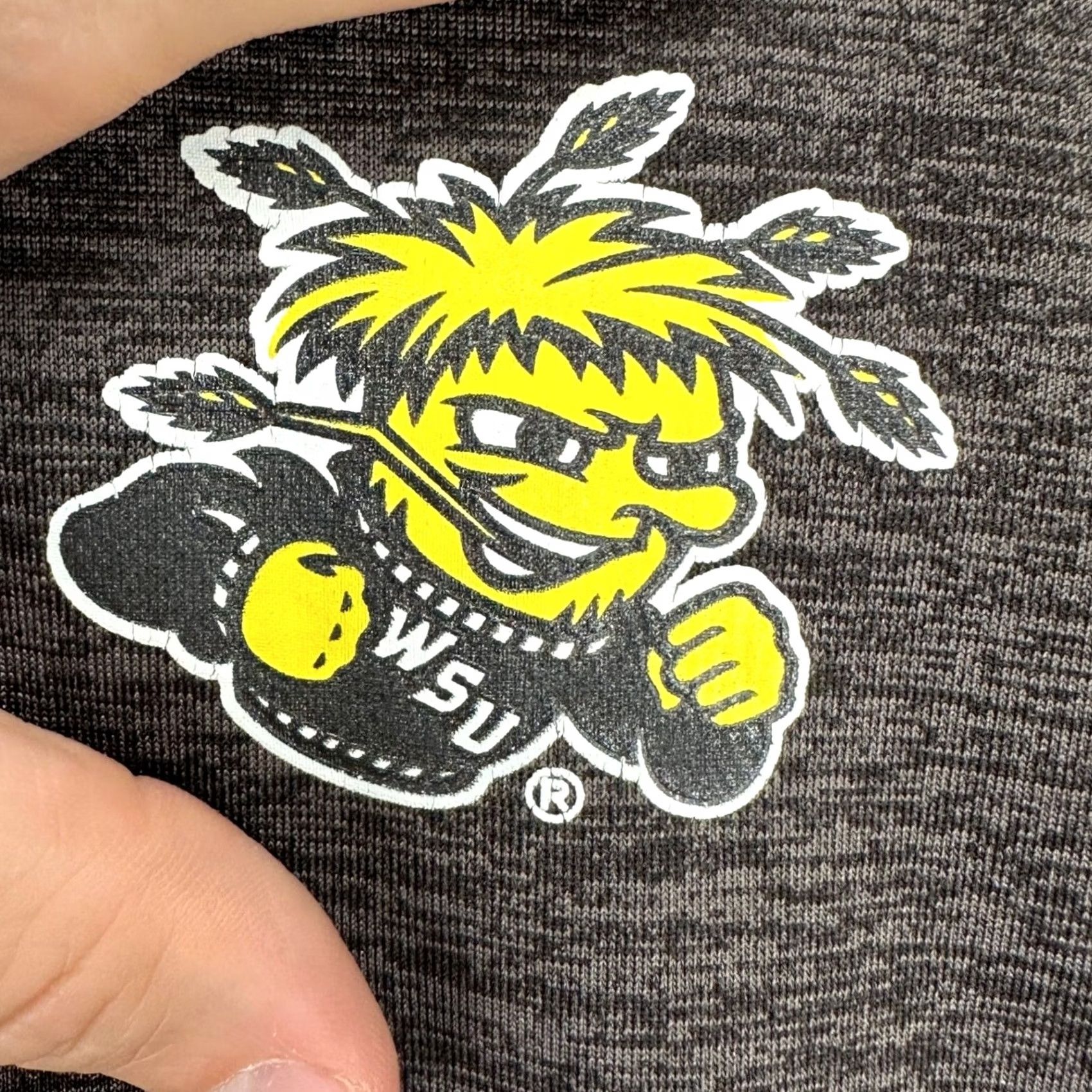 Vintage Colosseum Shirt Mens L Black Wichita State Shockers Men Pullover Quarter Zip Logo Size US L / EU 52-54 / 3 - 6 Thumbnail