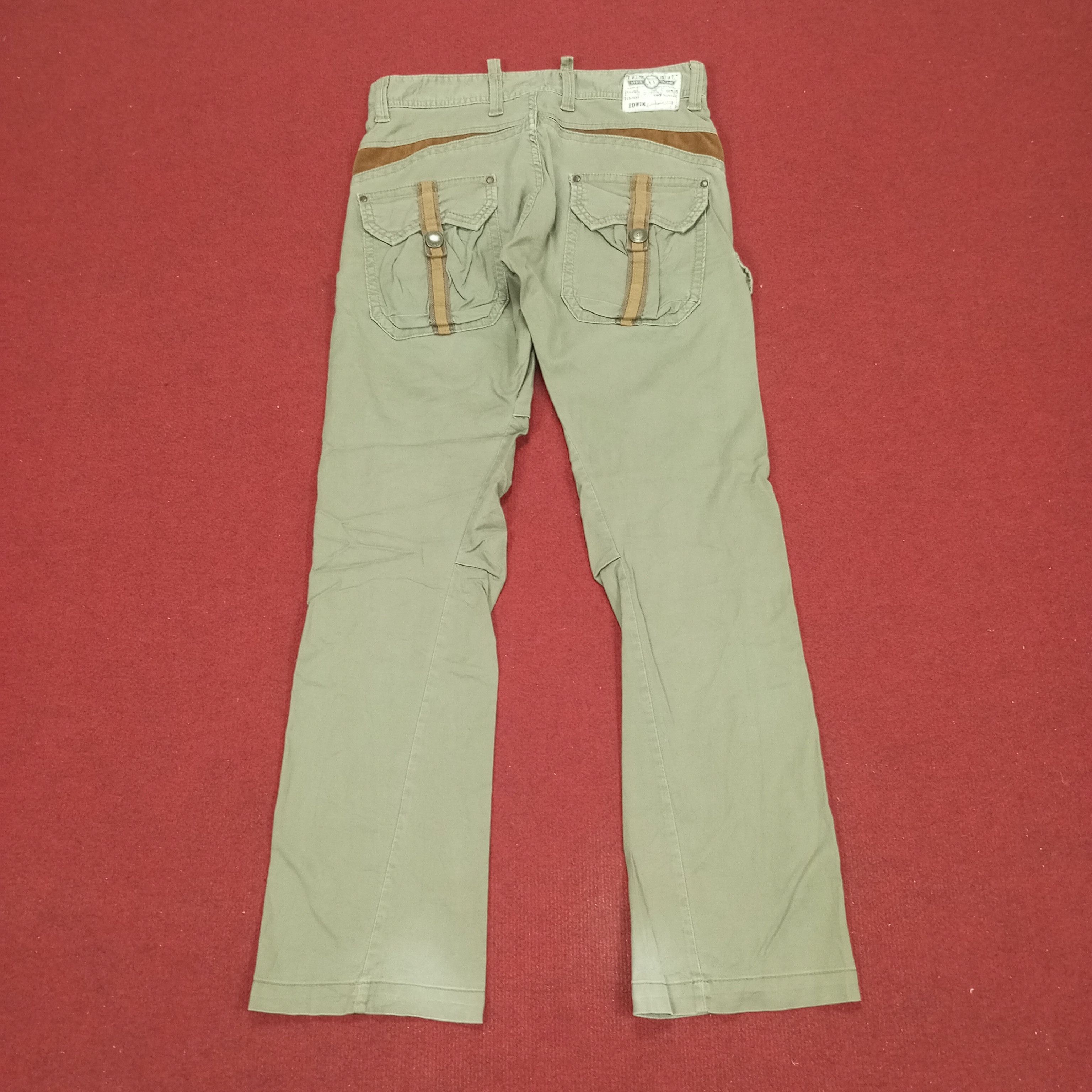 Edwin × Vintage Edwin Cargo Streetwear Style Pants Size US 32 / EU 48 - 4 Thumbnail