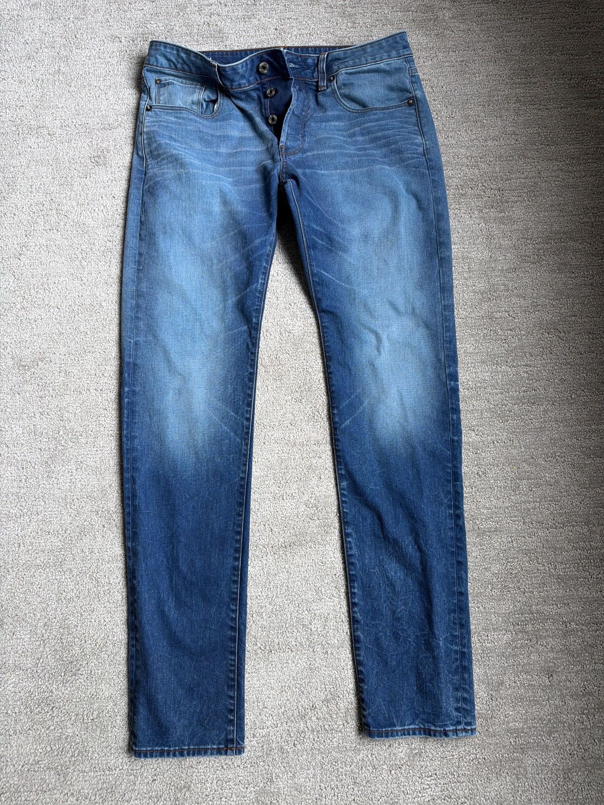 G-Star 3301 Slim 34x36 Size US 34 / EU 50 - 1 Thumbnail