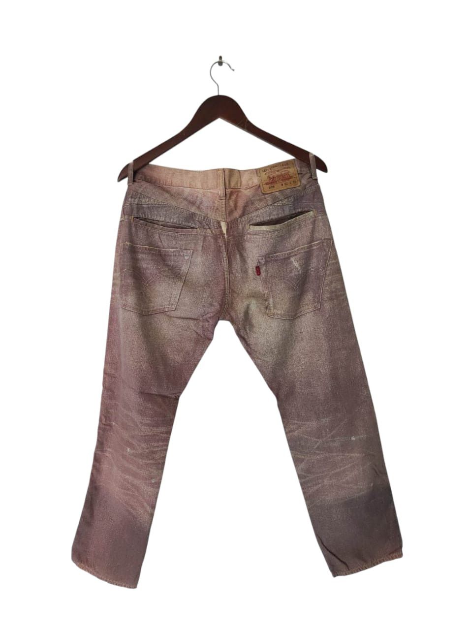 Comme des Garcons RARE Levis 206 x Comme Des Garcons Printed Jeans Pants Size US 30 / EU 46 - 2 Thumbnail