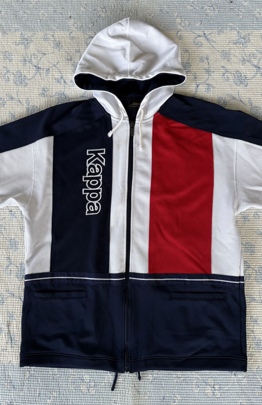 Kappa Kappa Sweater Jacket France Flag Color Size US L / EU 52-54 / 3 - 4 Thumbnail