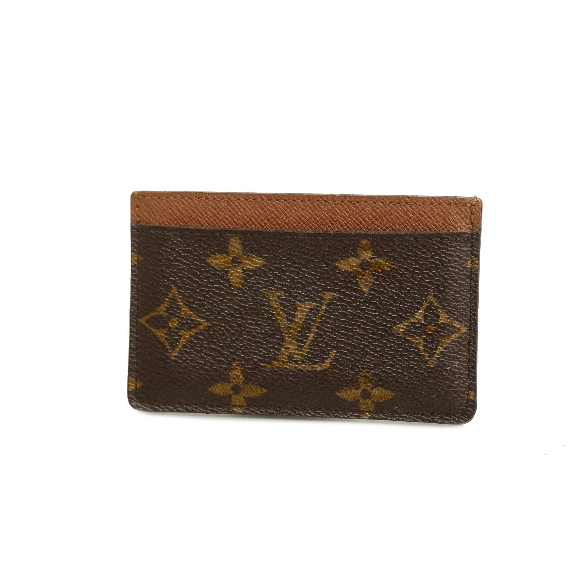 LOUIS VUITTON Louis Vuitton Porto Cult Credit Pression Business Card Holder  Regular Case Unisex Men's Women's Brown Monogram M60937 ET0941 | eLADY