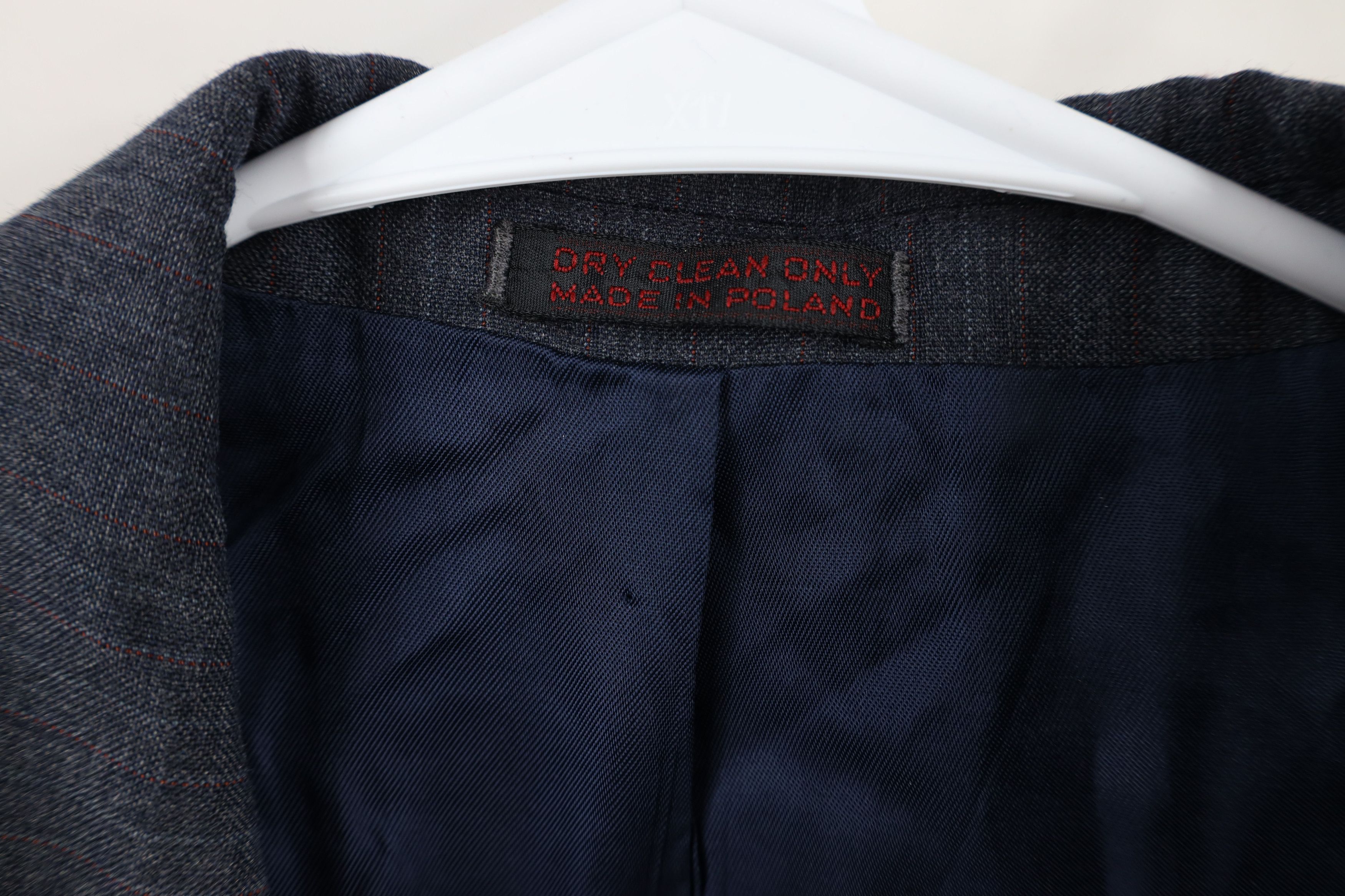 Vintage Vintage 80s 90s Streetwear Pinstriped Suit Coat Jacket Size US L / EU 52-54 / 3 - 8 Thumbnail