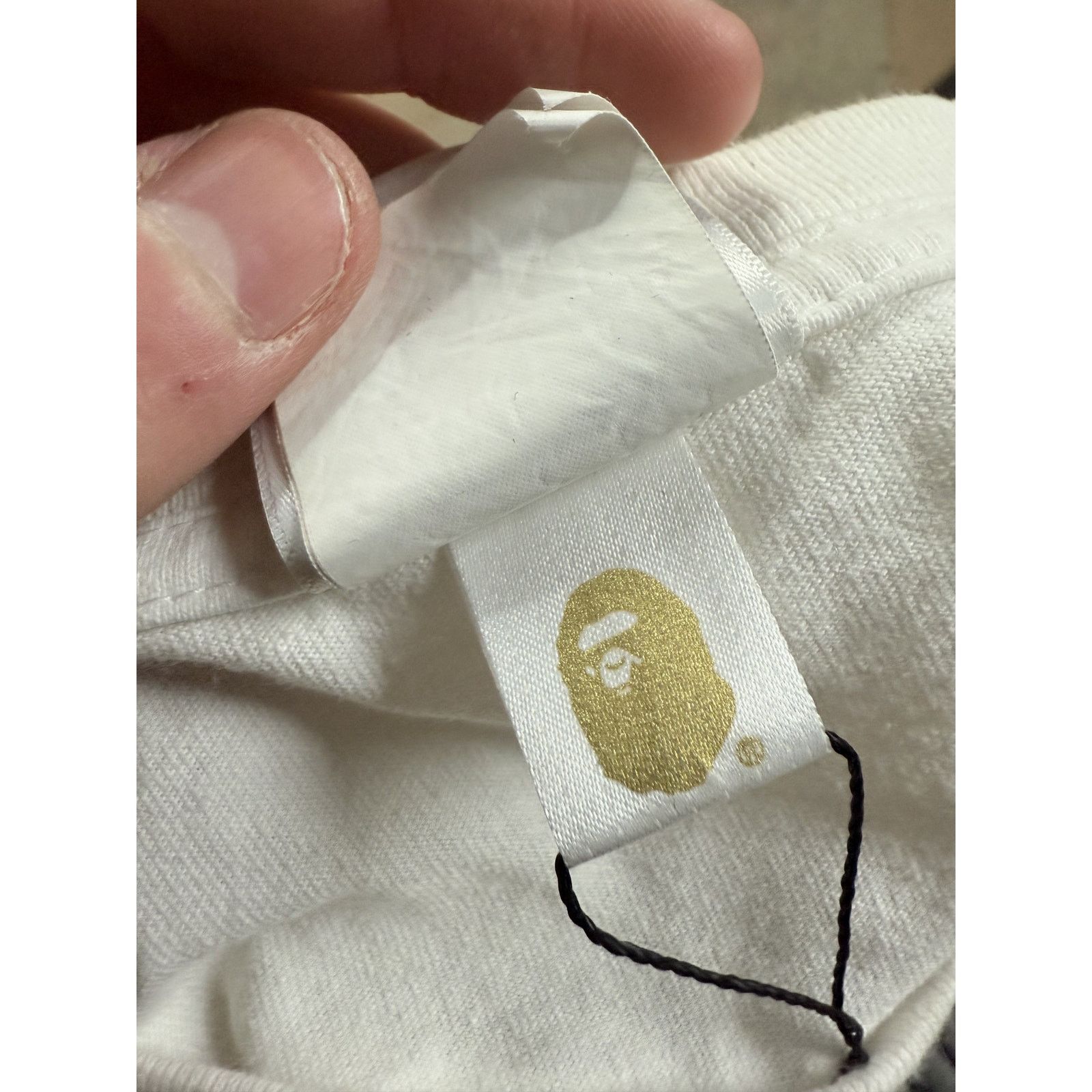 Bape Bape Tee White Brown Ape Head Used 2XL Size US XXL / EU 58 / 5 - 4 Thumbnail