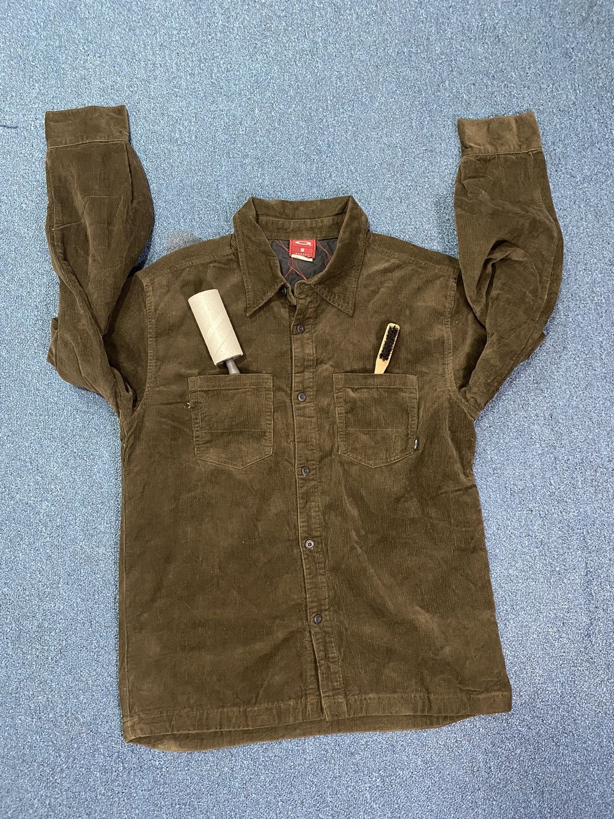 Oakley 90’s Oakley Corduroy Shirt Jacket Size US S / EU 44-46 / 1 - 2 Thumbnail