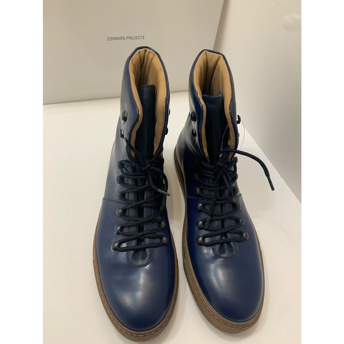 Common Projects COMMON PROJECTS NAVY TREKKING HIKING BOOTS Size US 9 / EU 42 - 6 Thumbnail