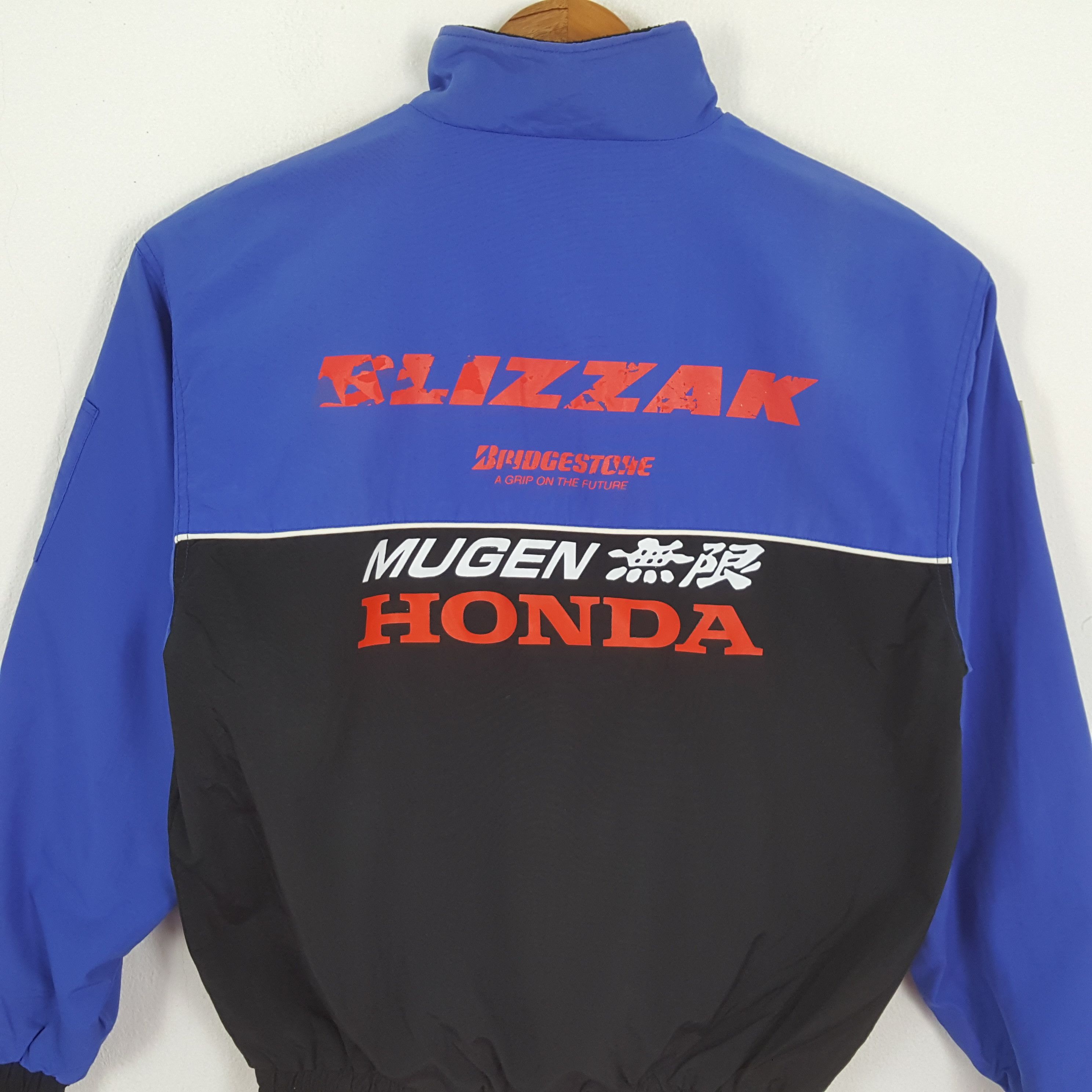Honda × Vintage Vinatge BRIDGESTONE MUGEN HONDA Japanese Team Custom Jacket Size US L / EU 52-54 / 3 - 2 Thumbnail